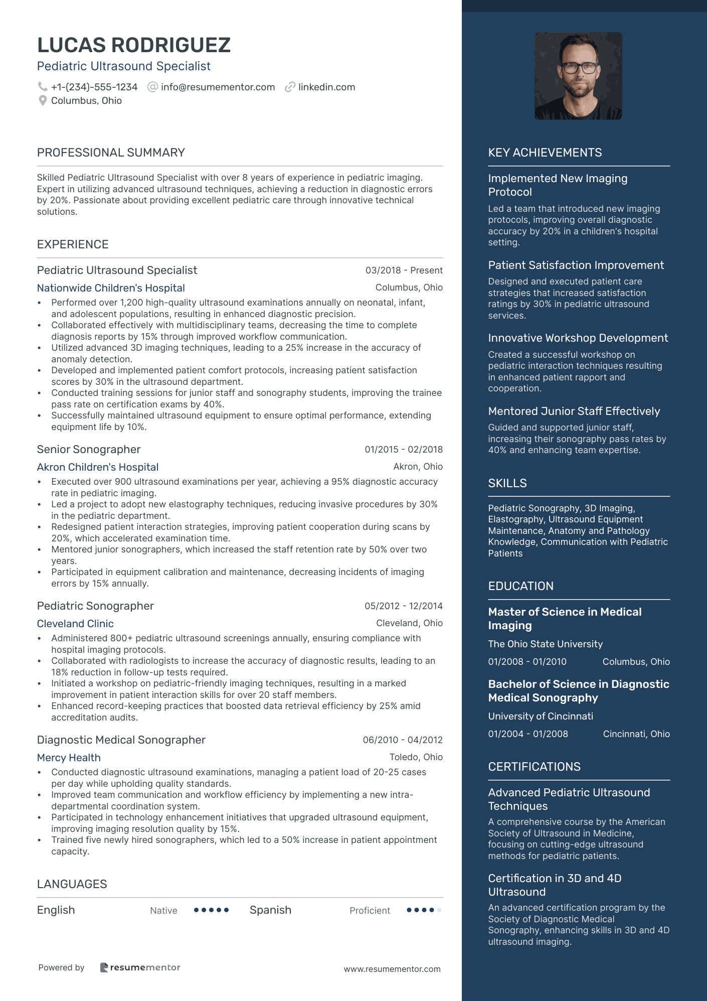 Pediatric Ultrasound Specialist