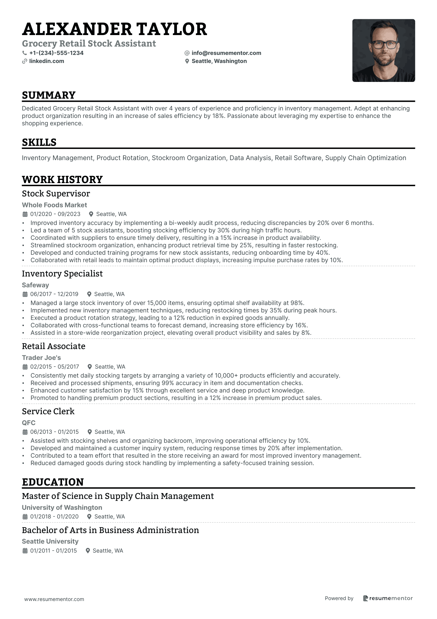 Grocery Retail Stock Assistant