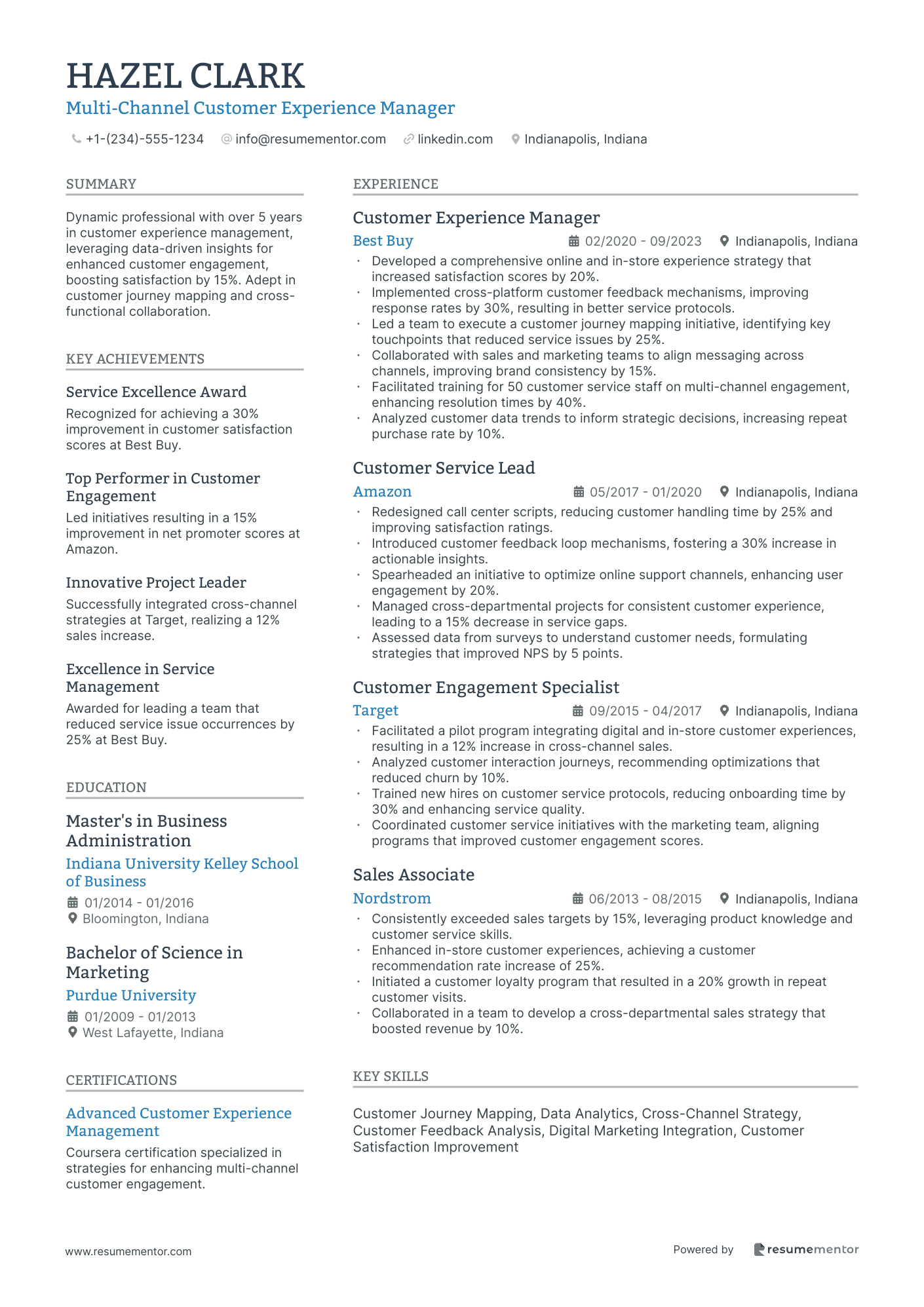 Multi Channel Customer Experience Manager