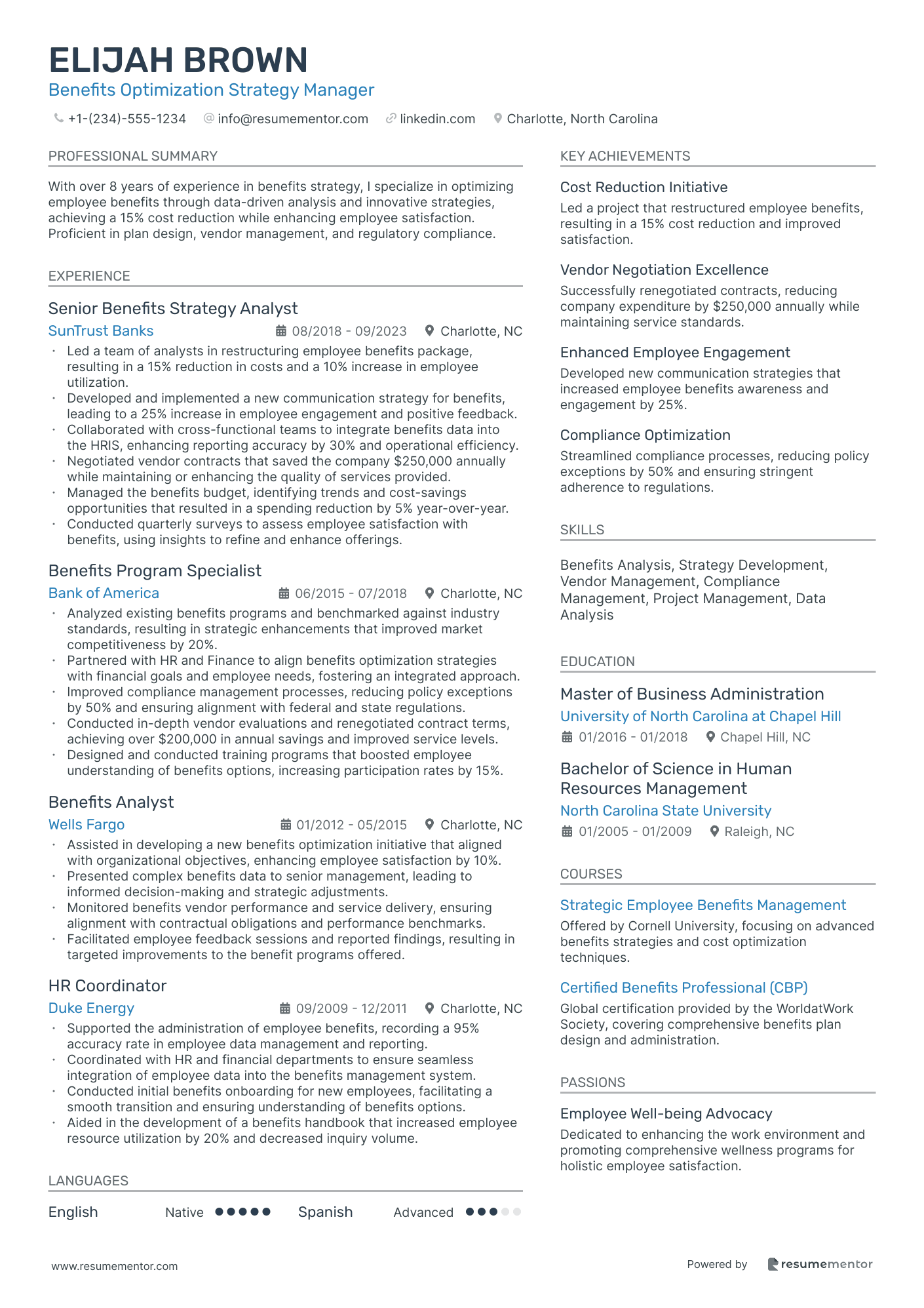 Benefits Optimization Strategy Manager