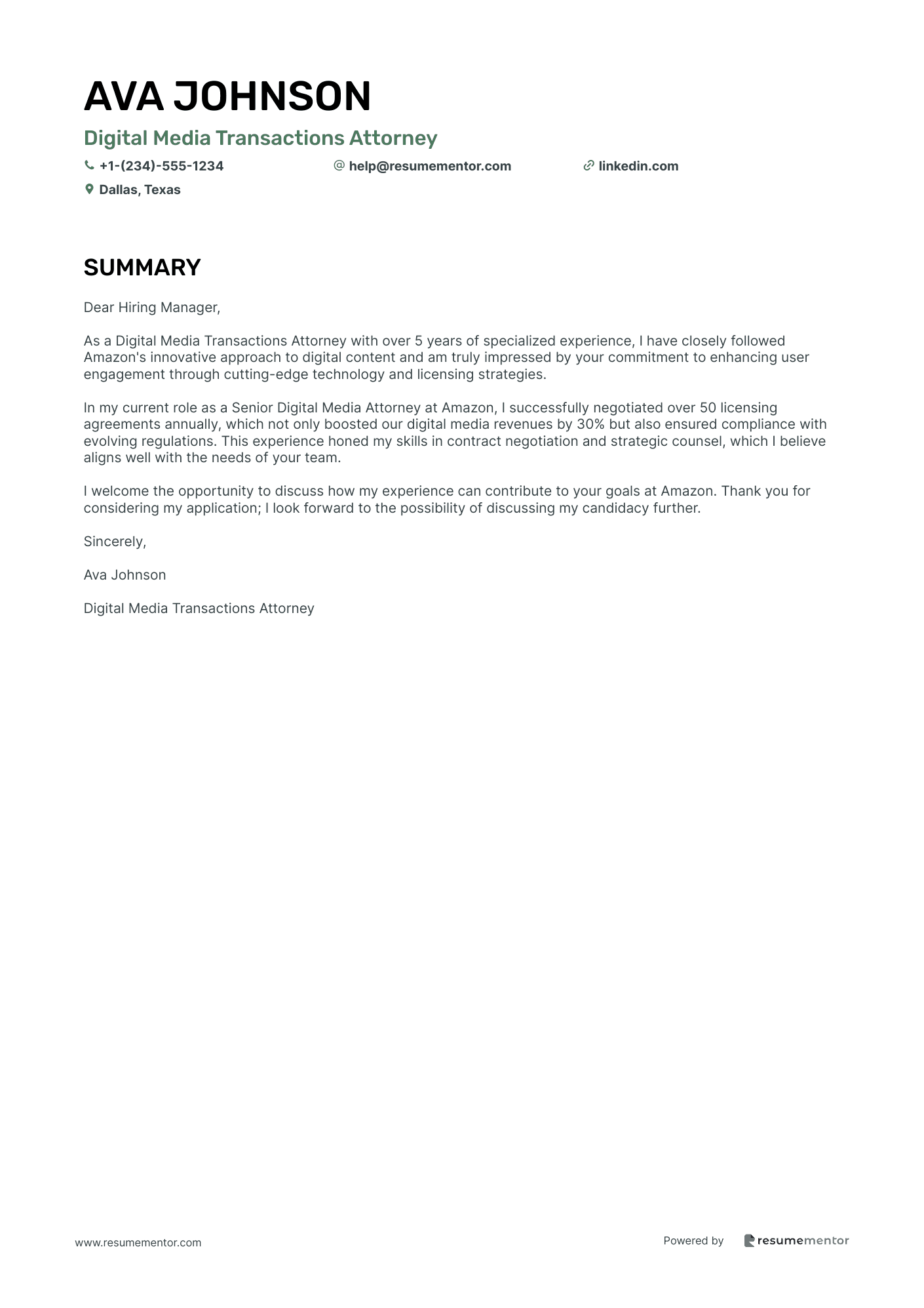 Digital Media Transactions Attorney