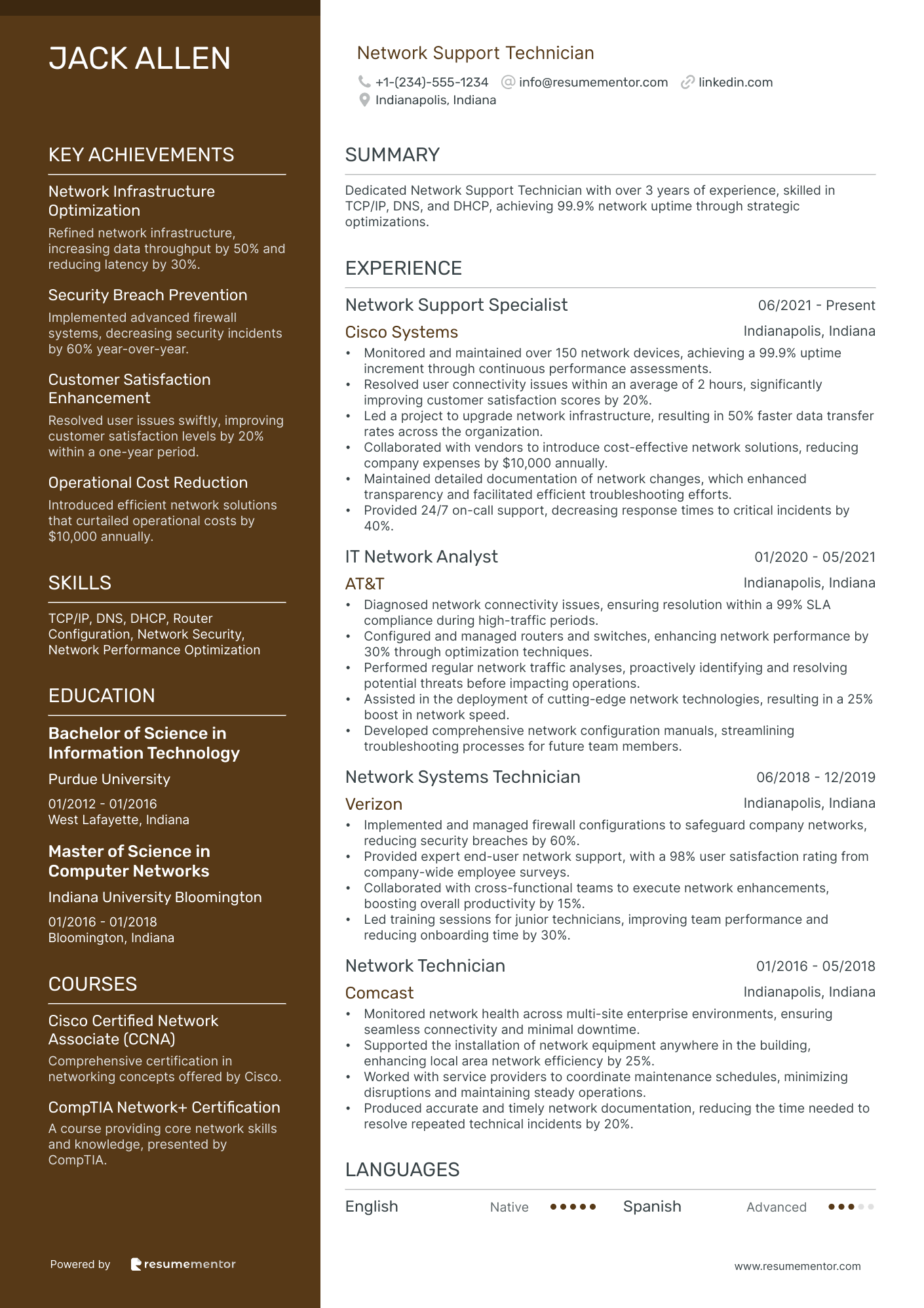 Network Support Technician