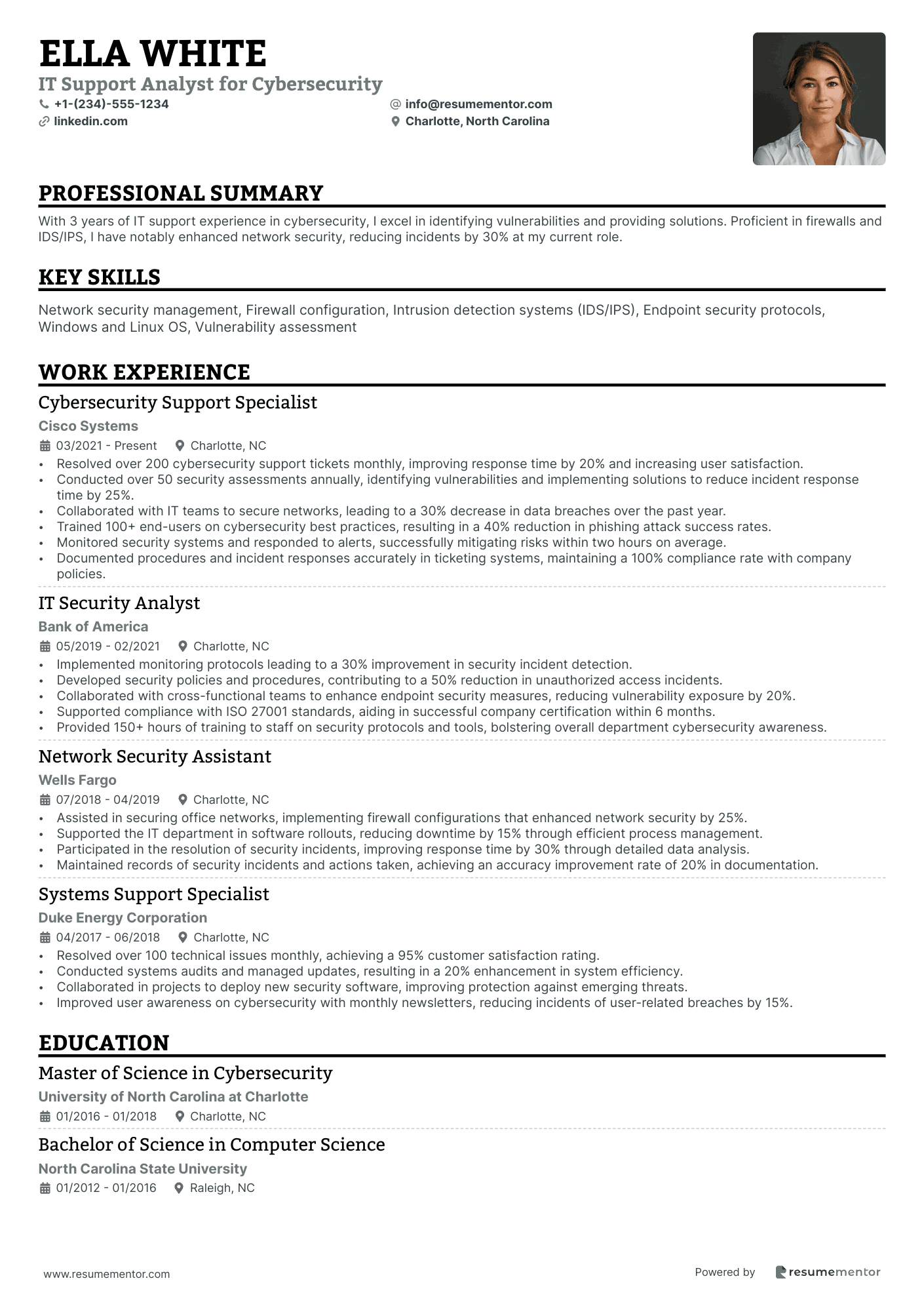 IT Support Analyst for Cybersecurity