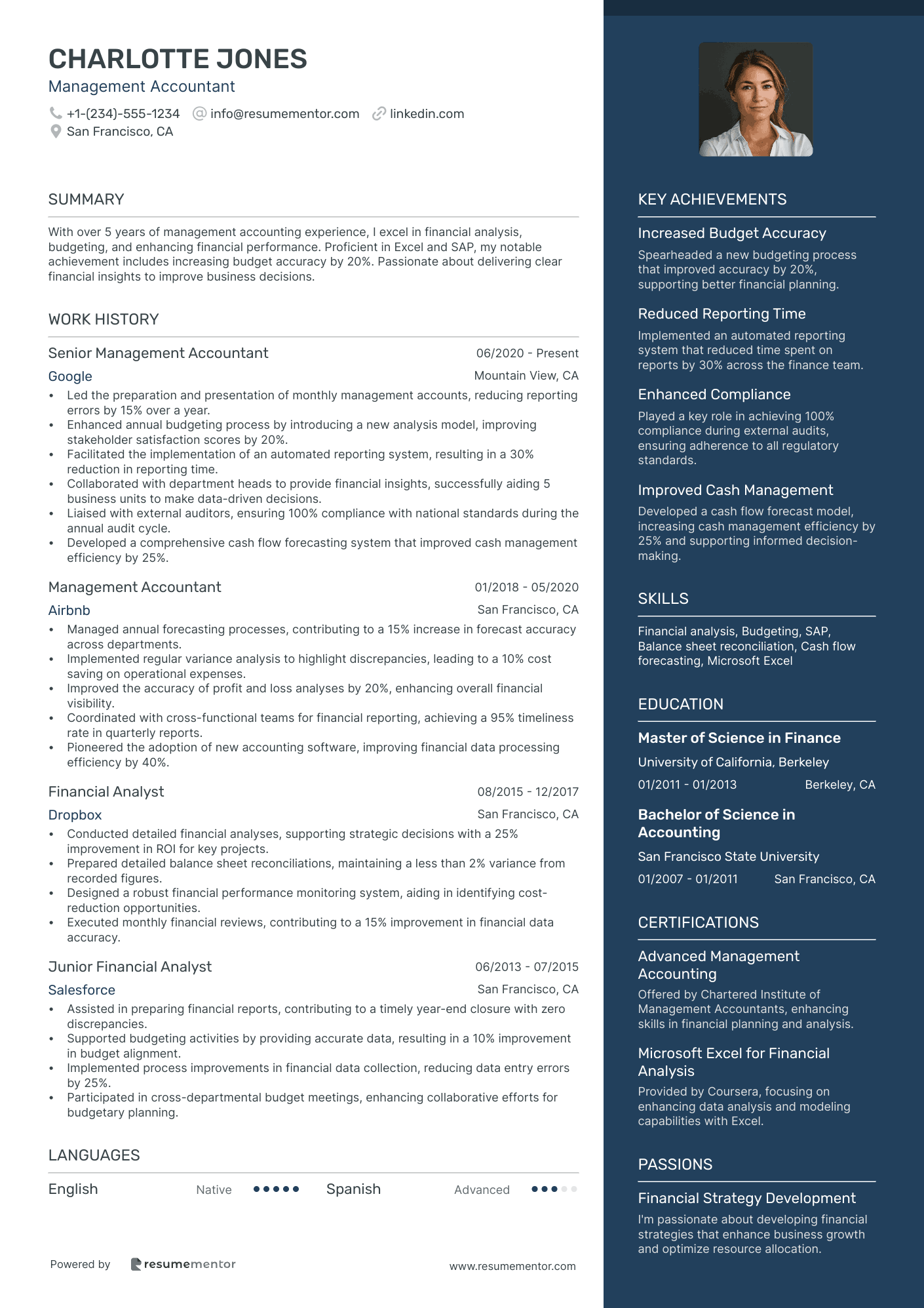 Management Accountant