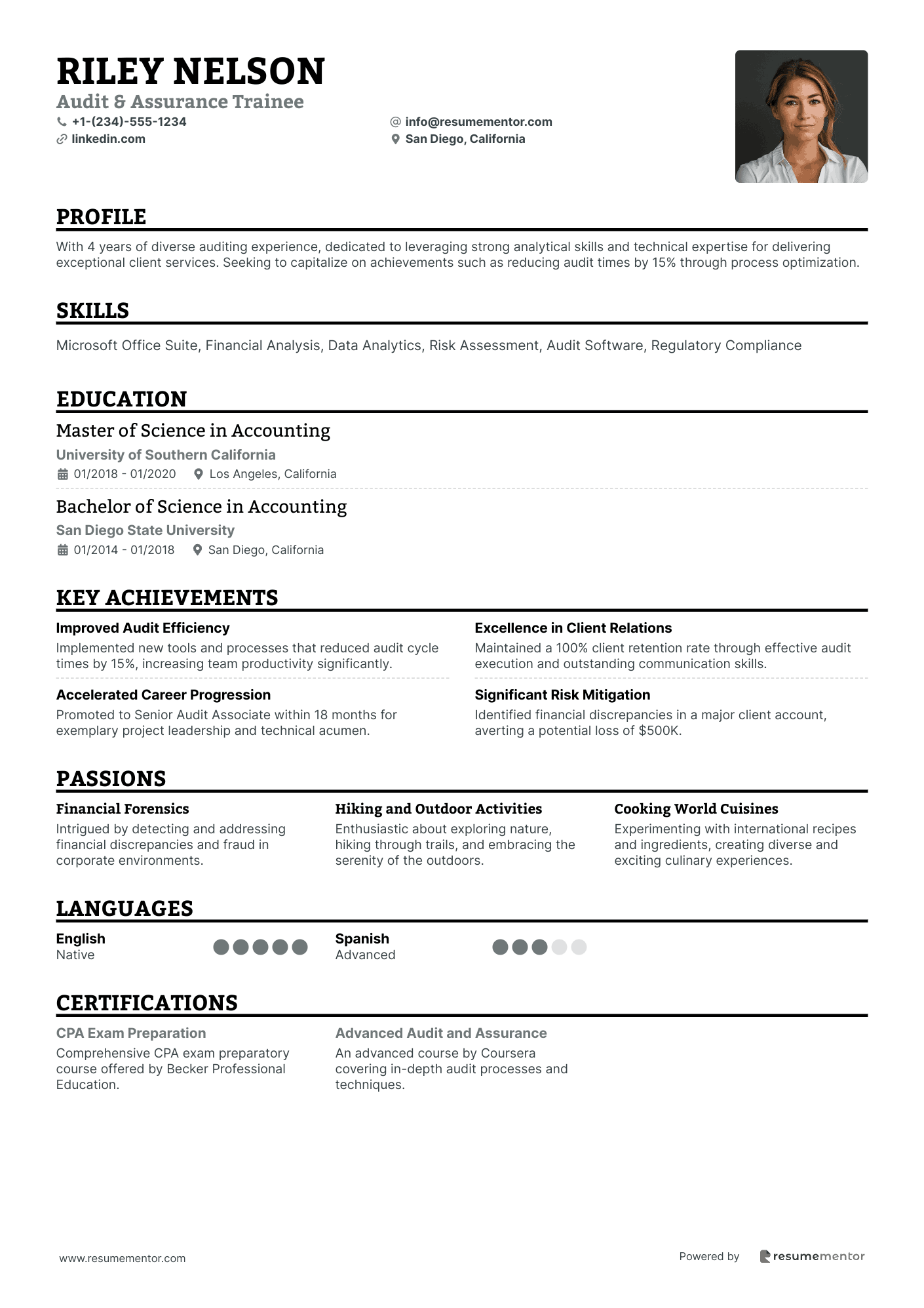 Audit & Assurance Trainee