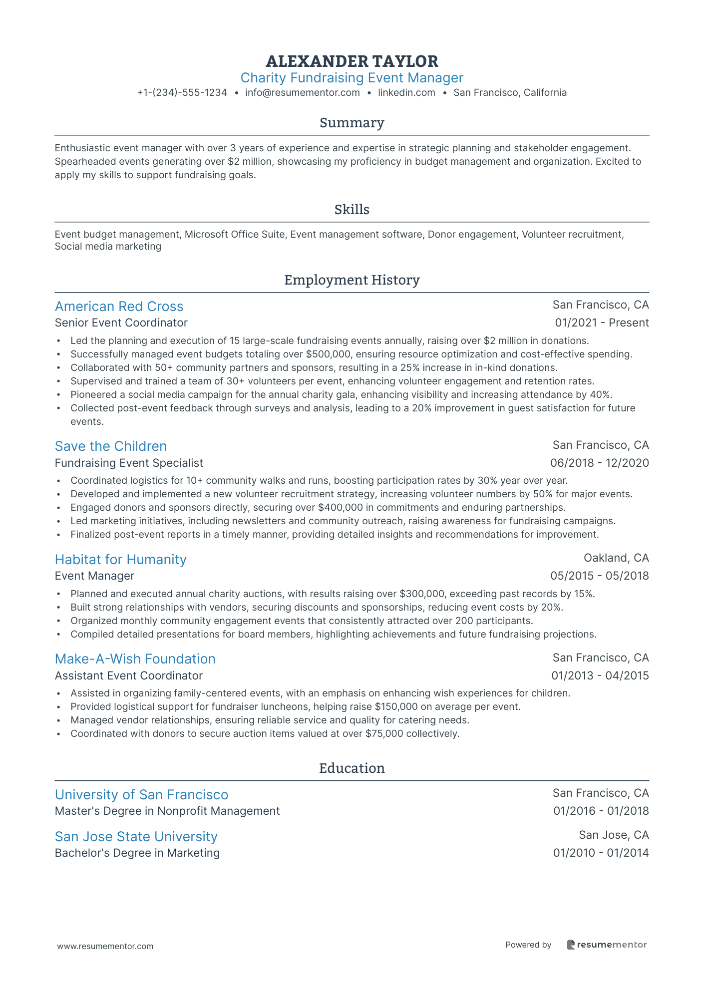 Charity Fundraising Event Manager
