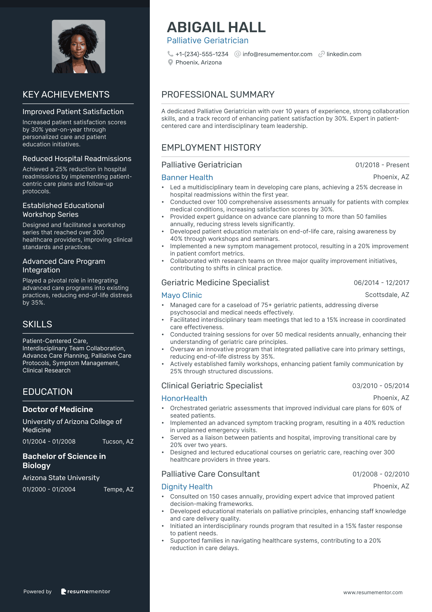 Palliative Geriatrician