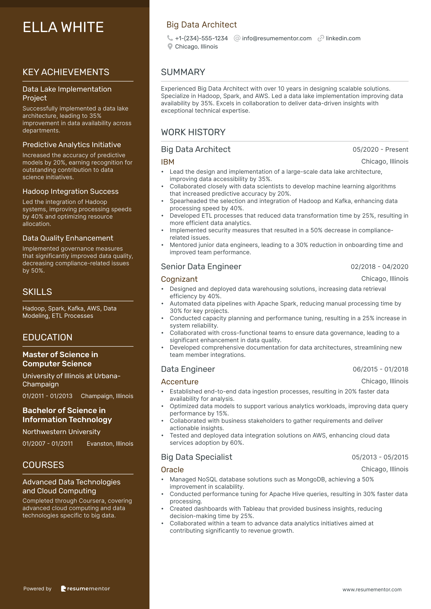 Big Data Architect