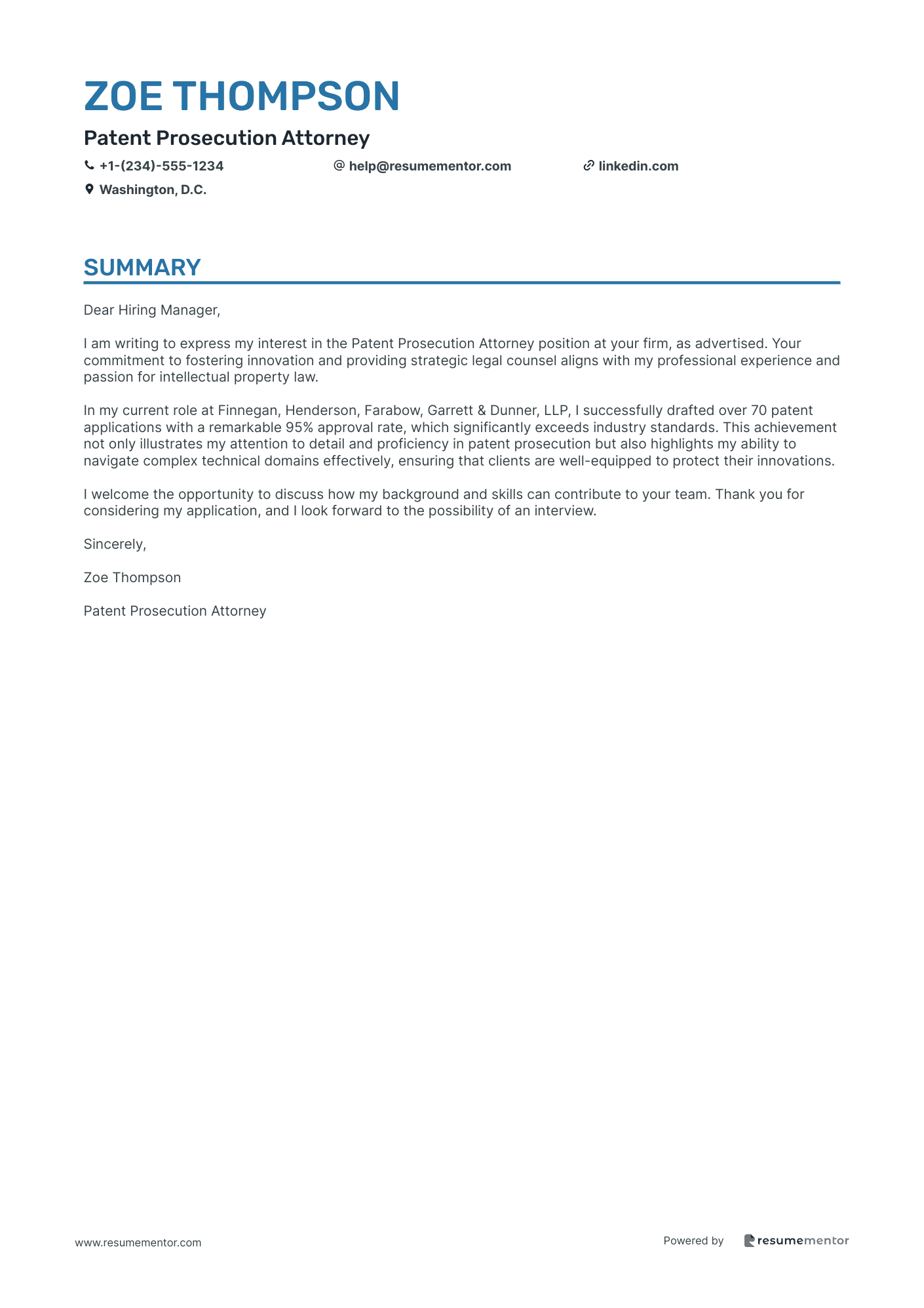 Patent Prosecution Attorney