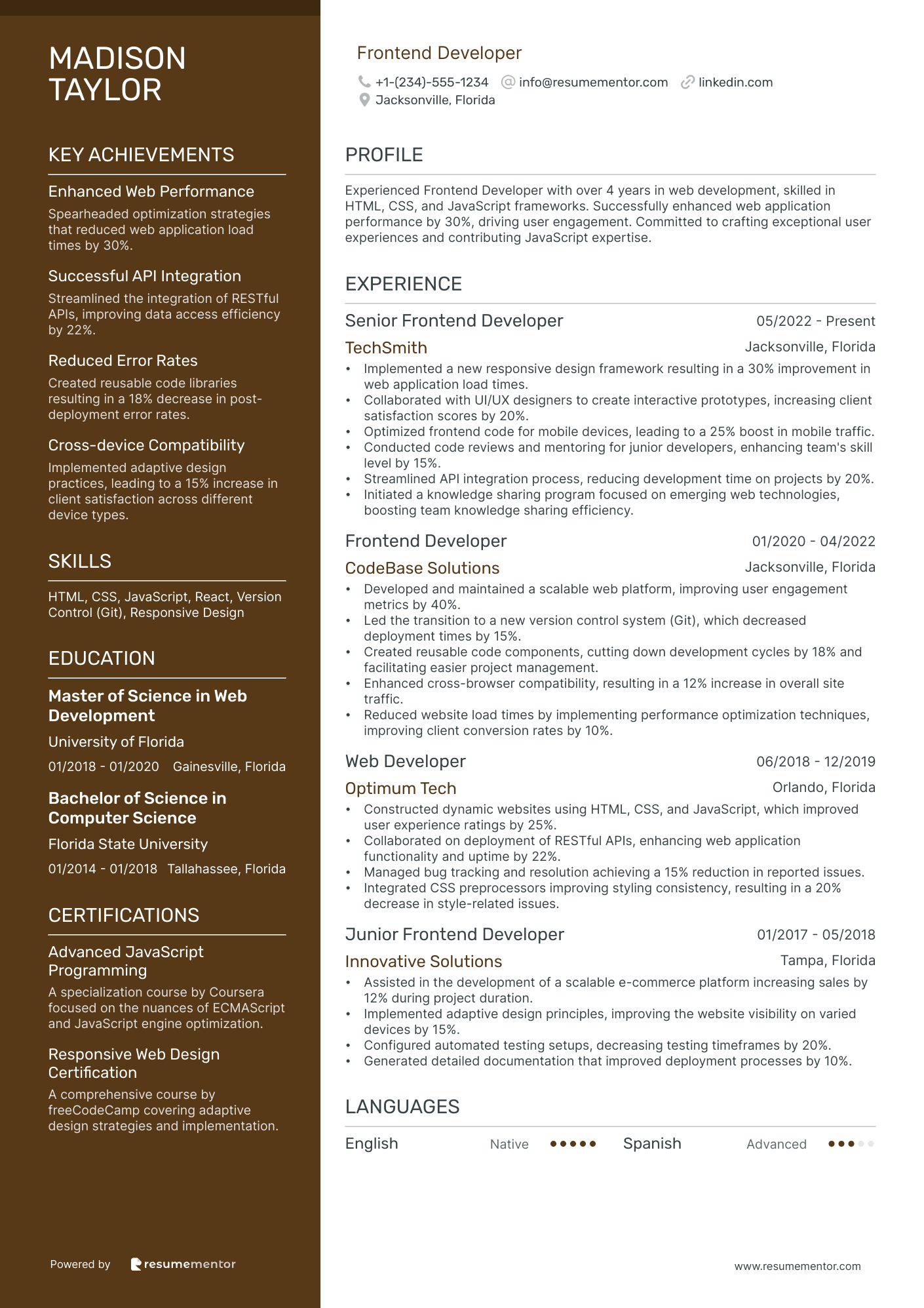 Frontend Developer