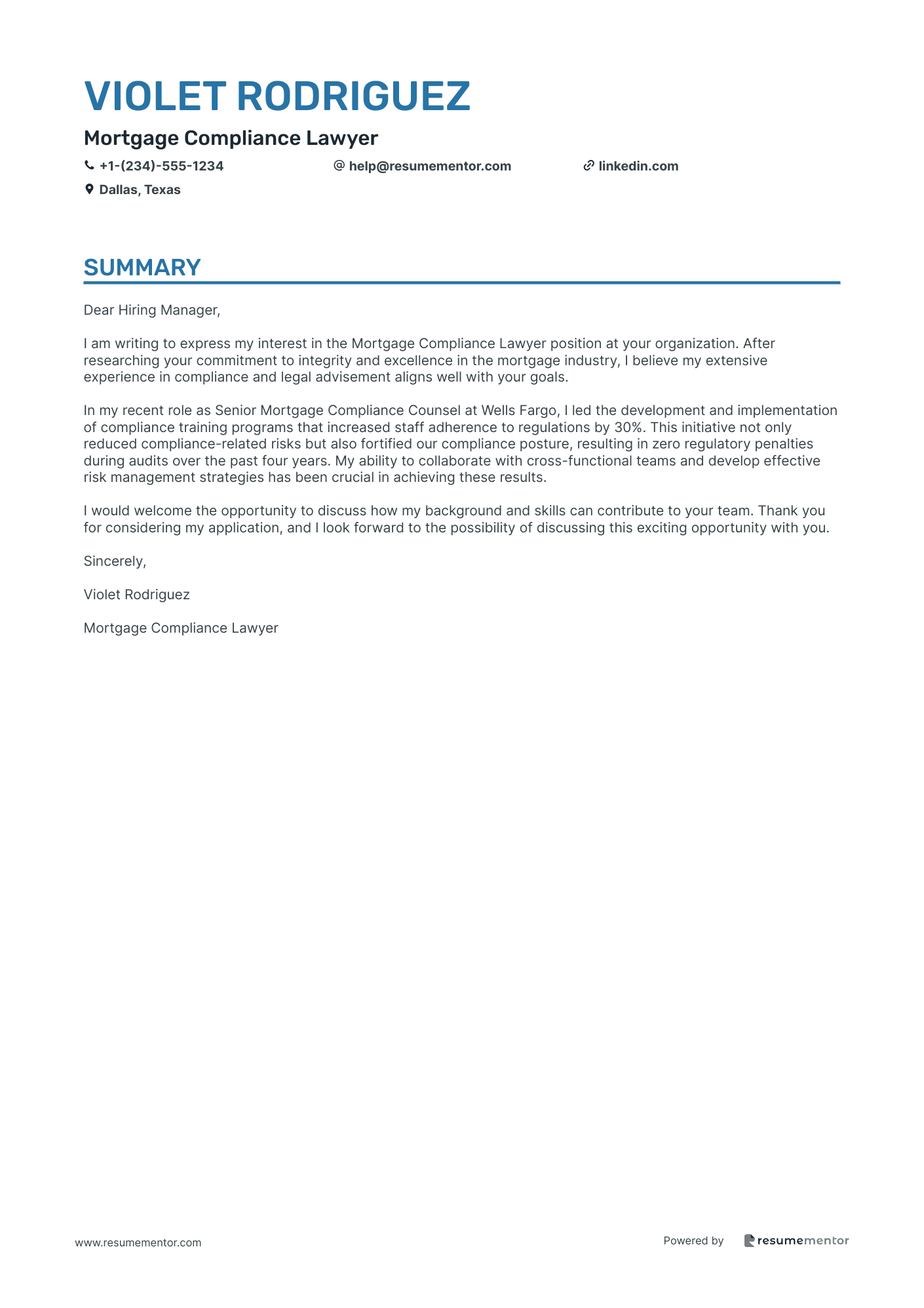 Mortgage Compliance Lawyer