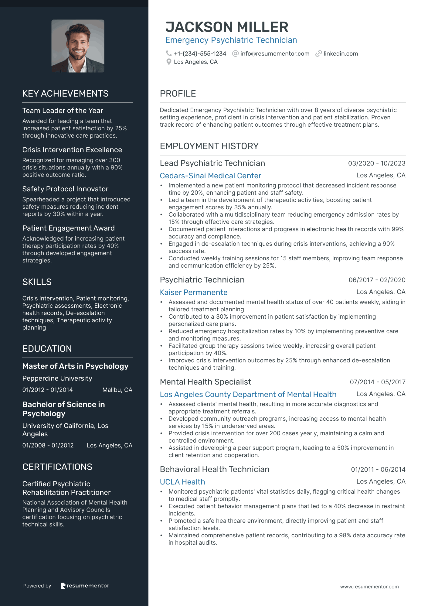 Emergency Psychiatric Technician