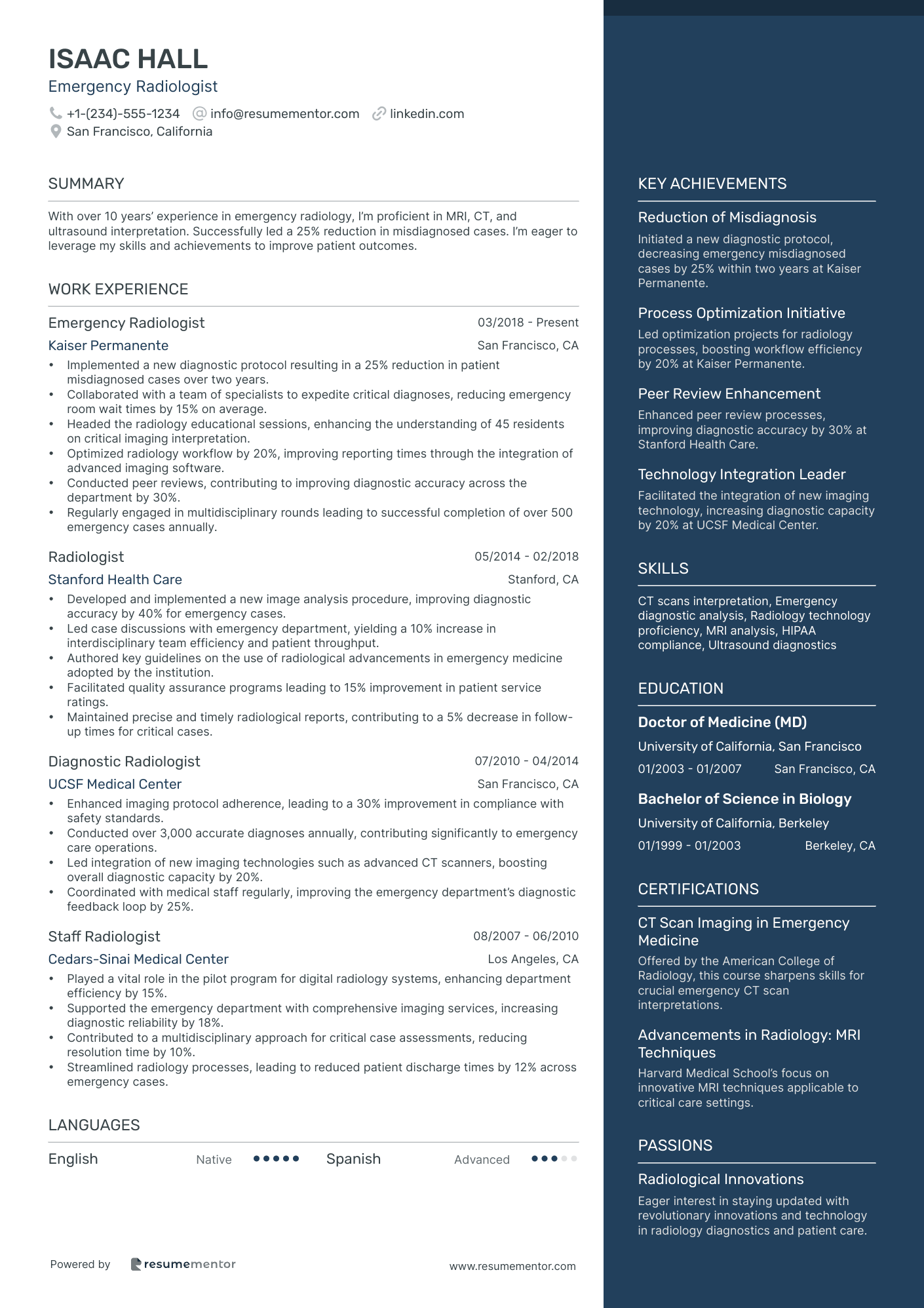 Emergency Radiologist
