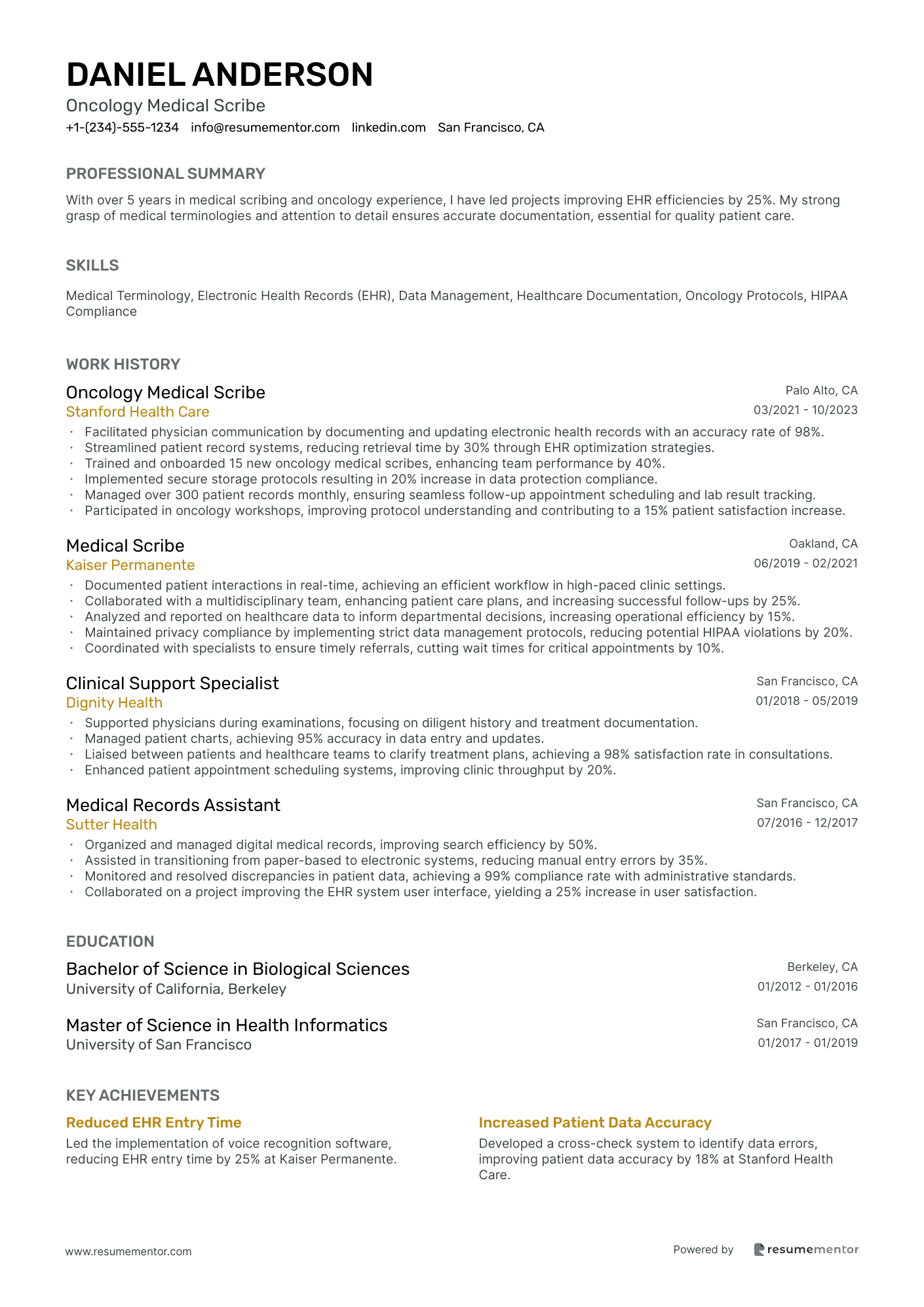 Oncology Medical Scribe
