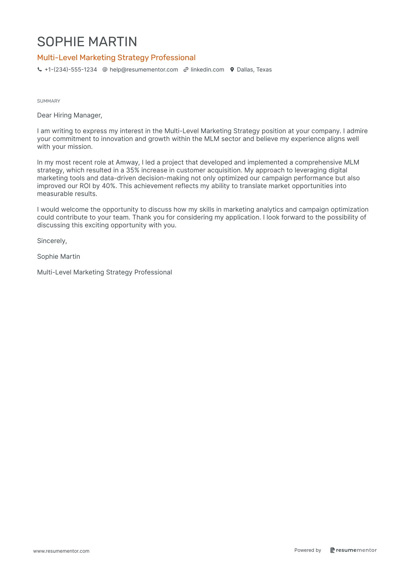 Multi Level Marketing Strategy Professional