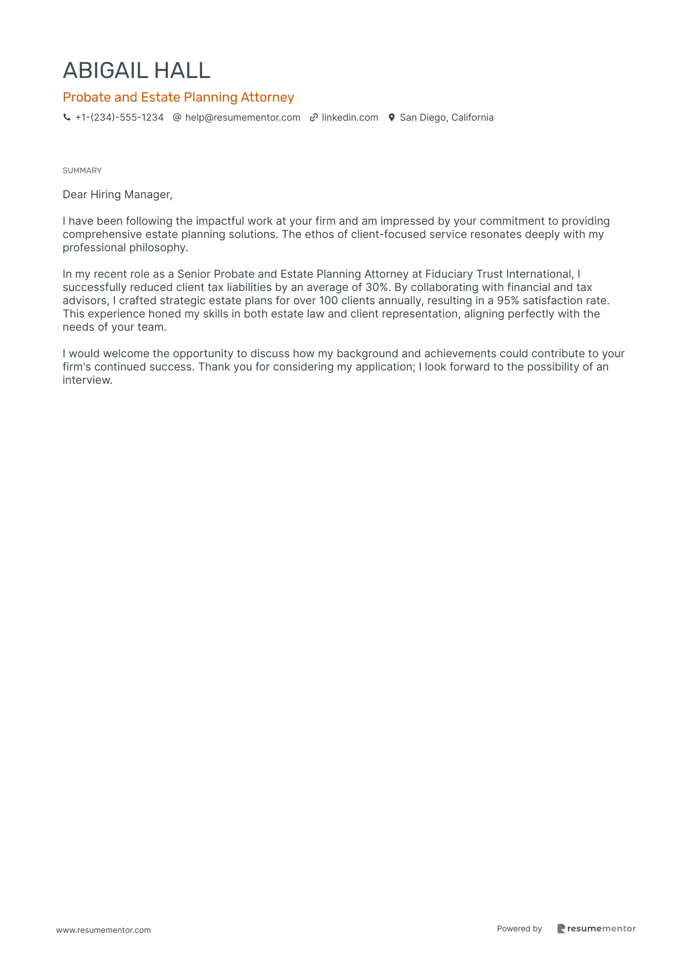Probate and Estate Planning Attorney