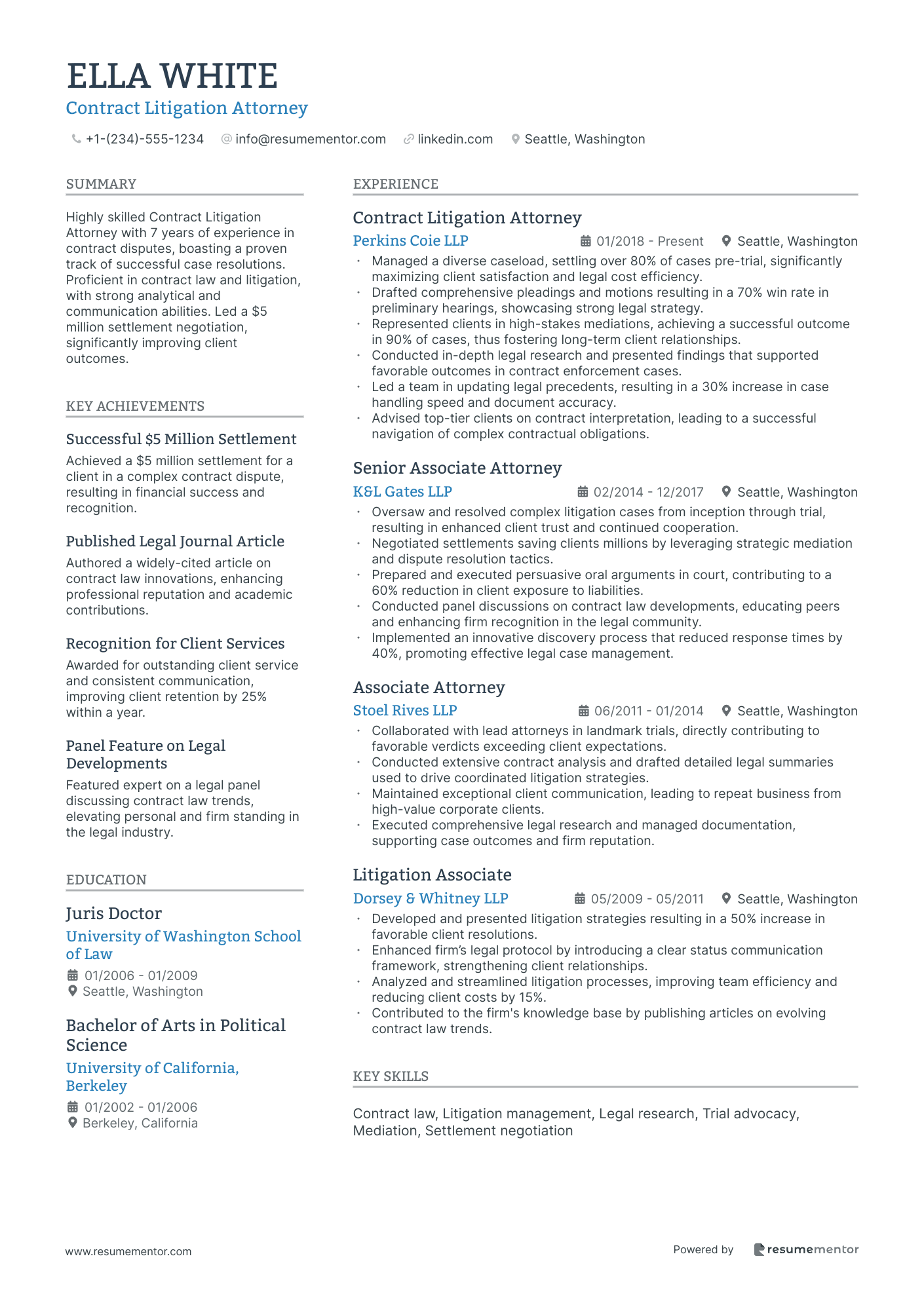Contract Litigation Attorney