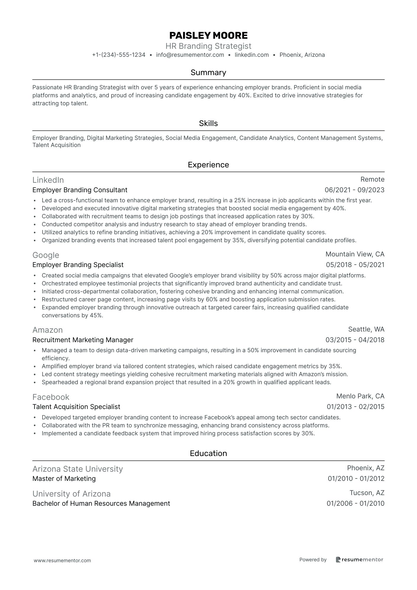 HR Branding Strategist