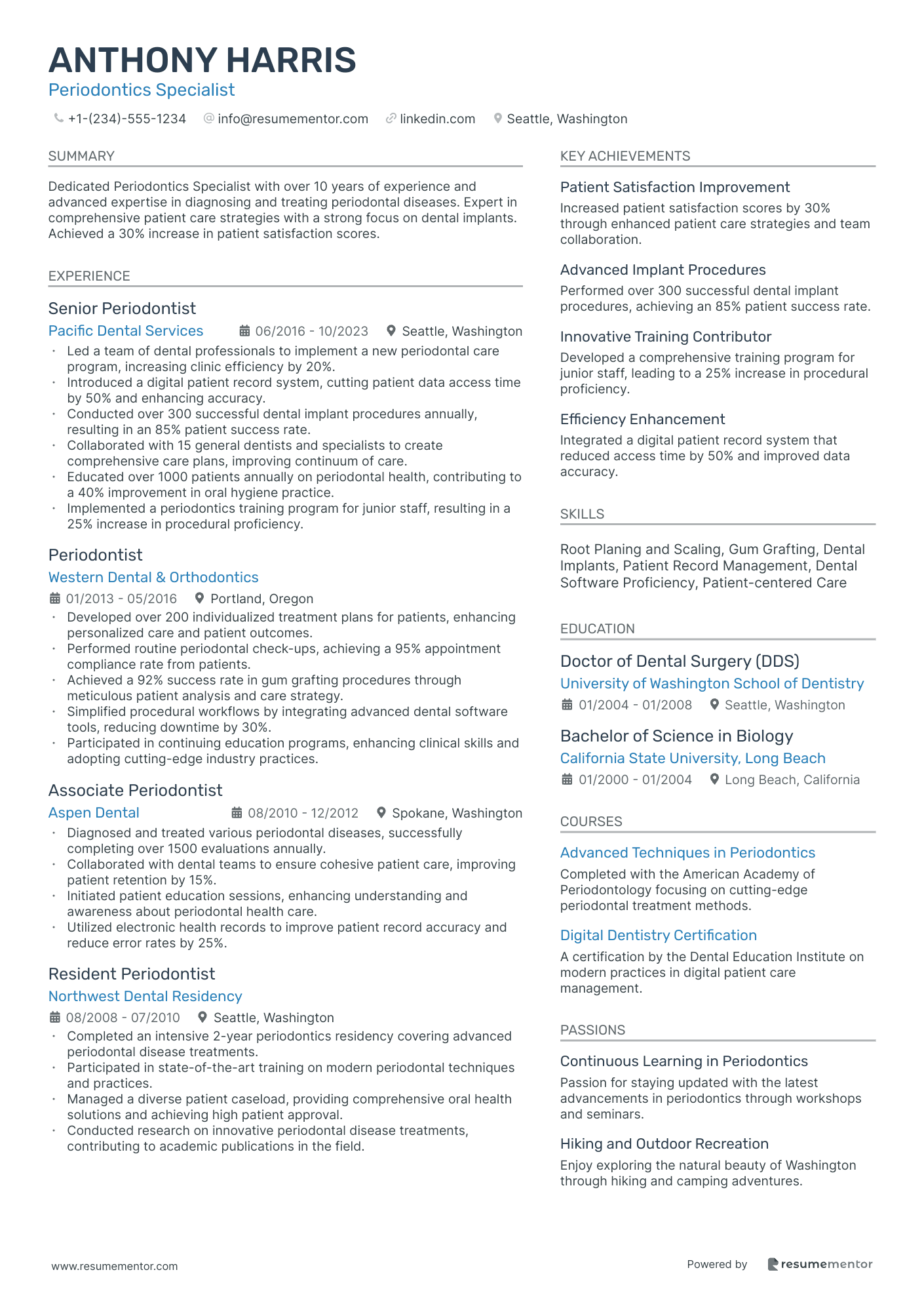 Periodontics Specialist