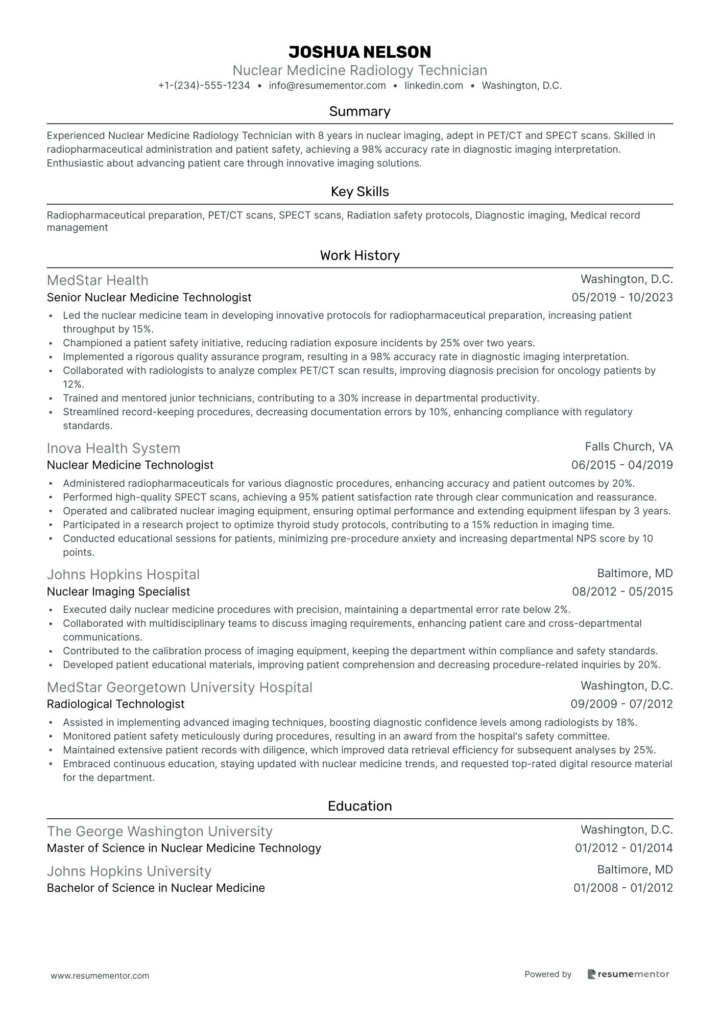 Nuclear Medicine Radiology Technician