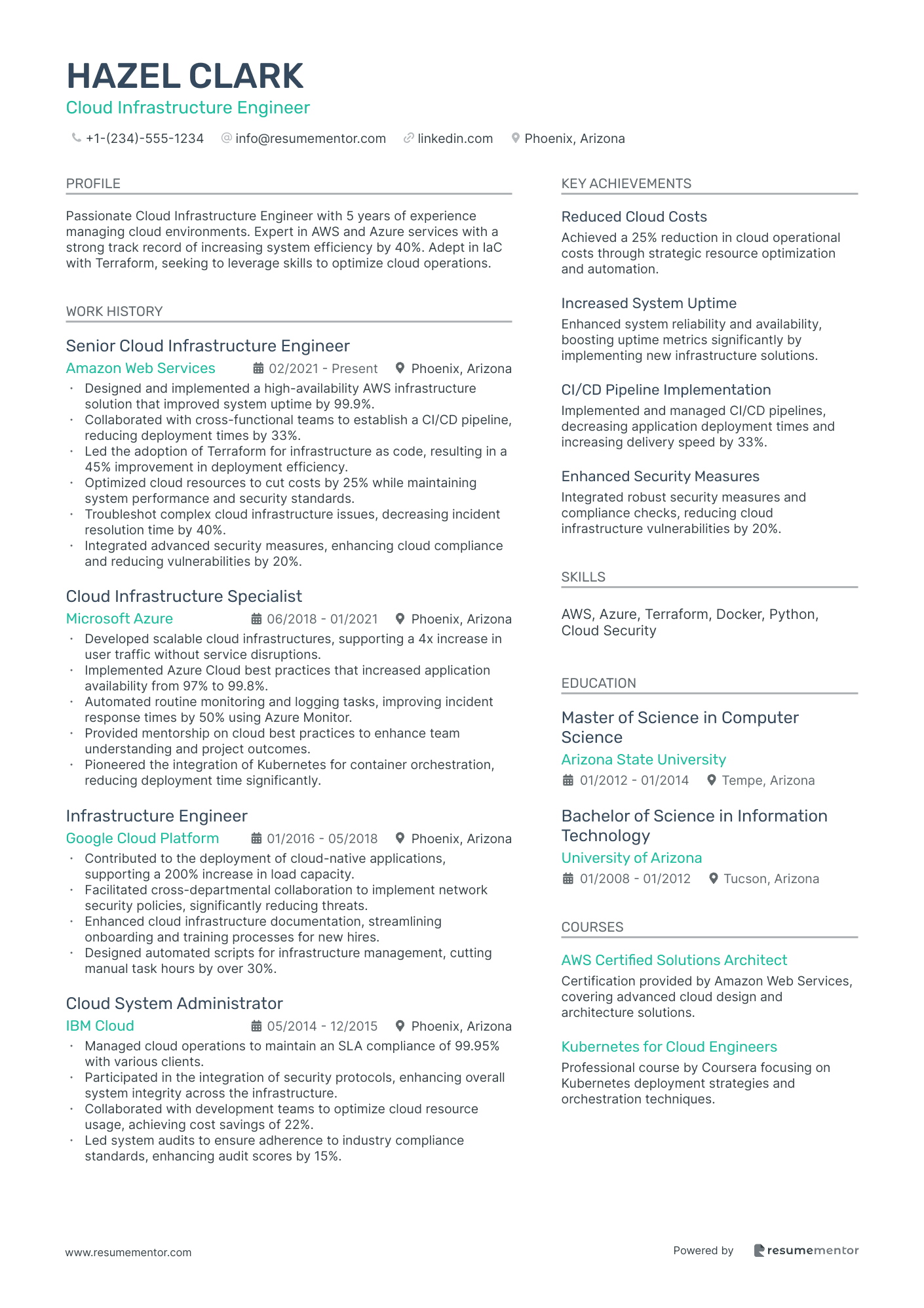 Cloud Infrastructure Engineer