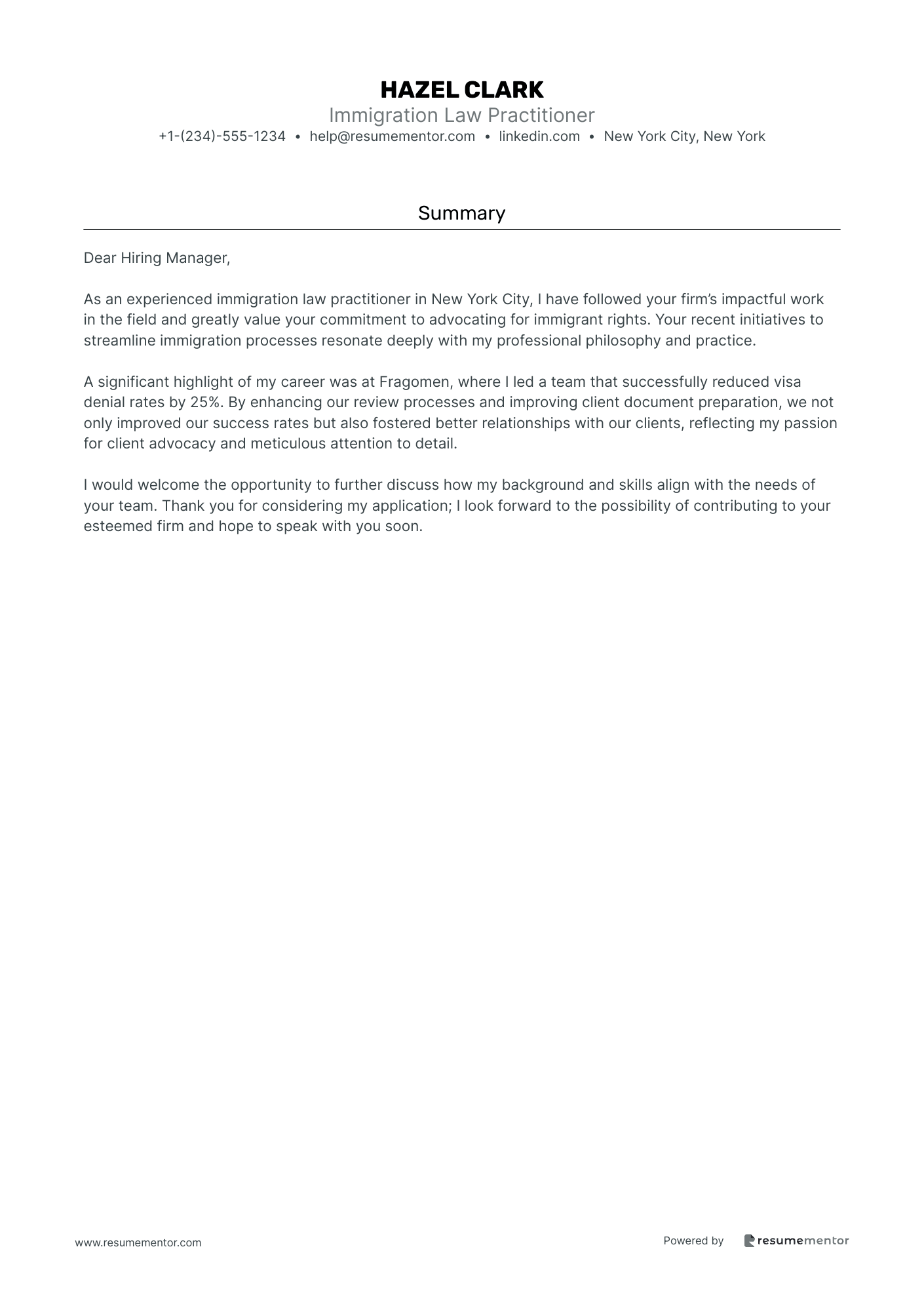 Immigration Law Practitioner
