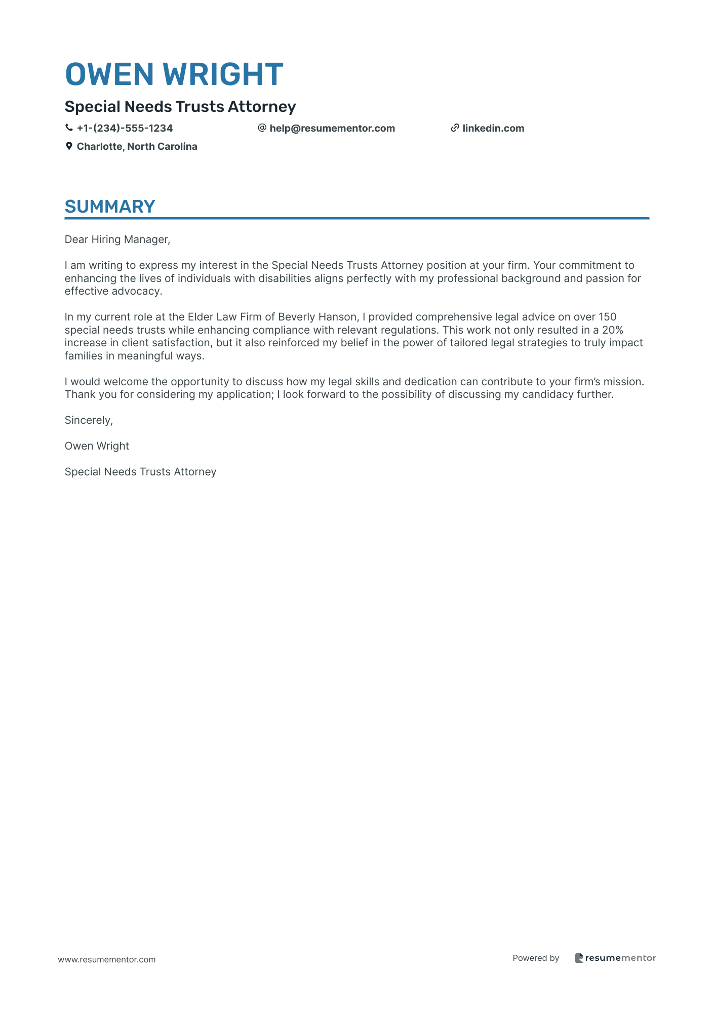 Special Needs Trusts Attorney