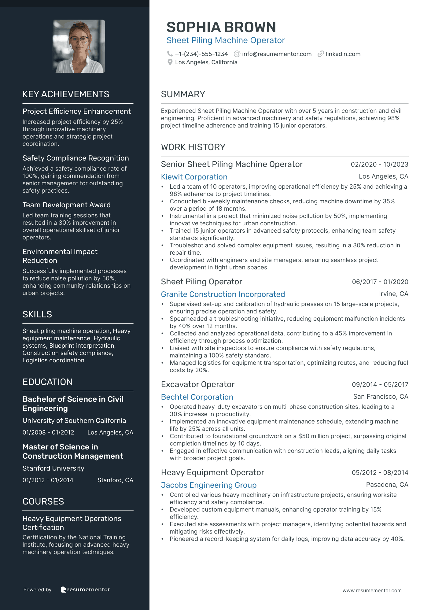Sheet Piling Machine Operator
