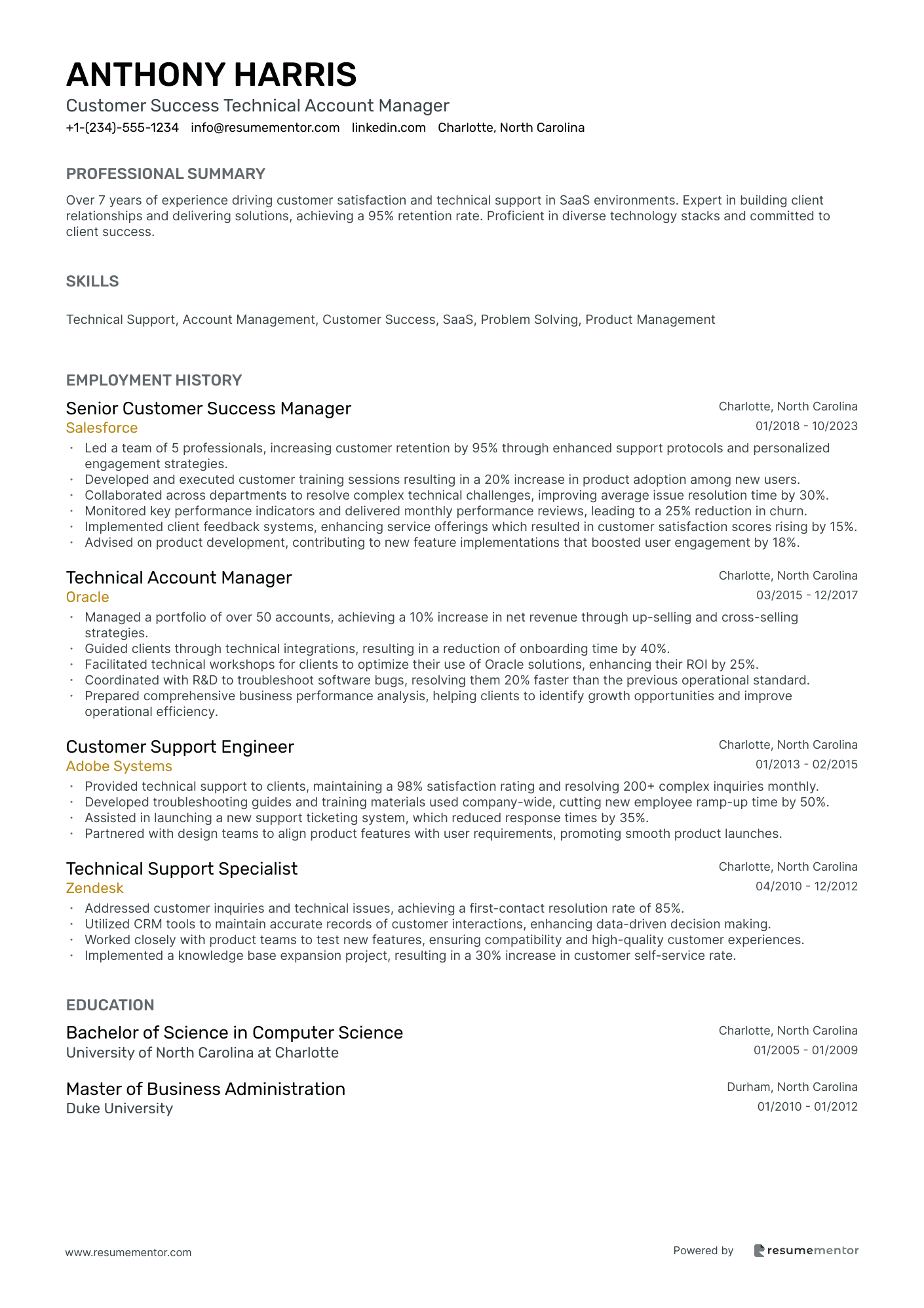 Customer Success Technical Account Manager