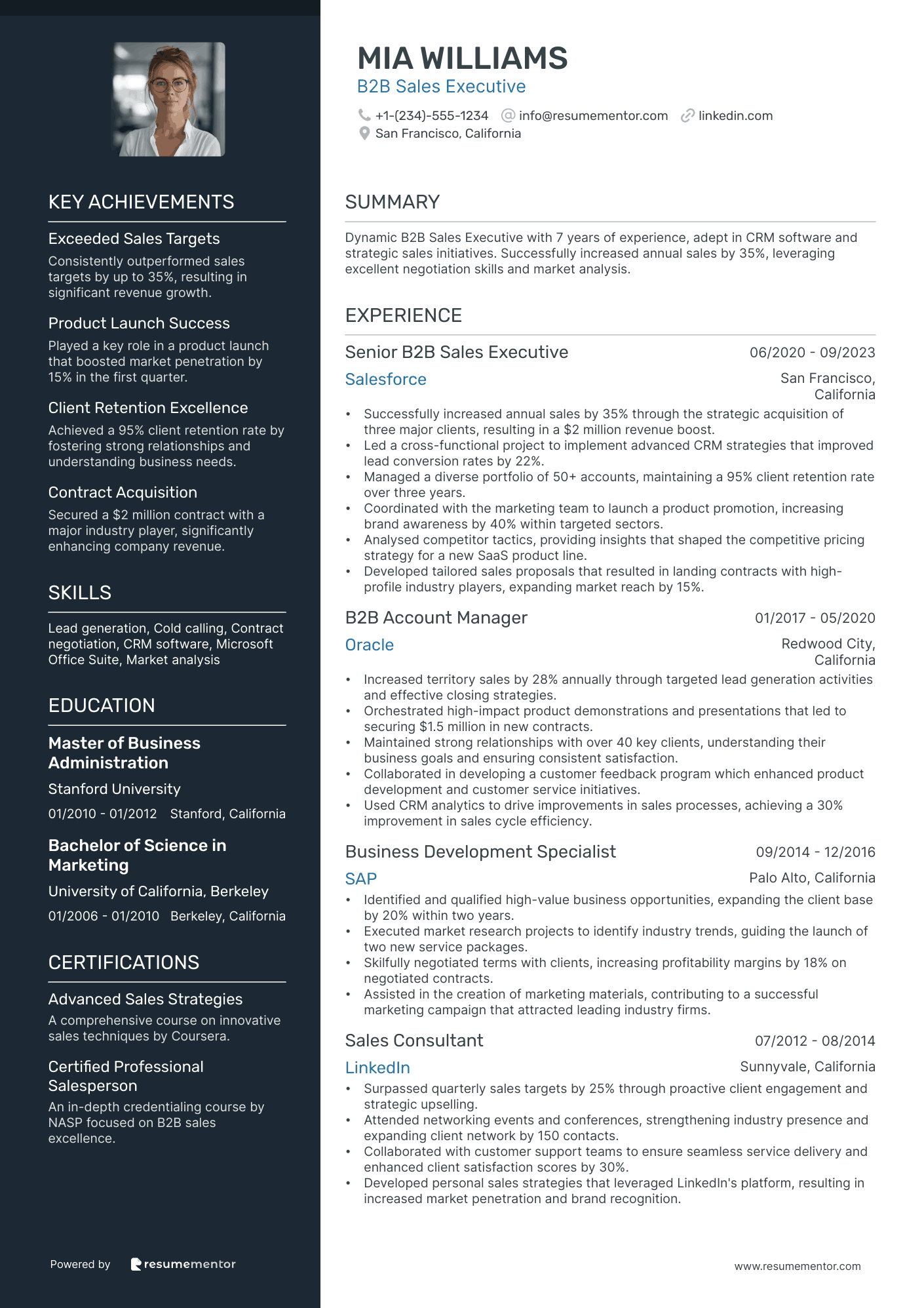 B2B Sales Executive