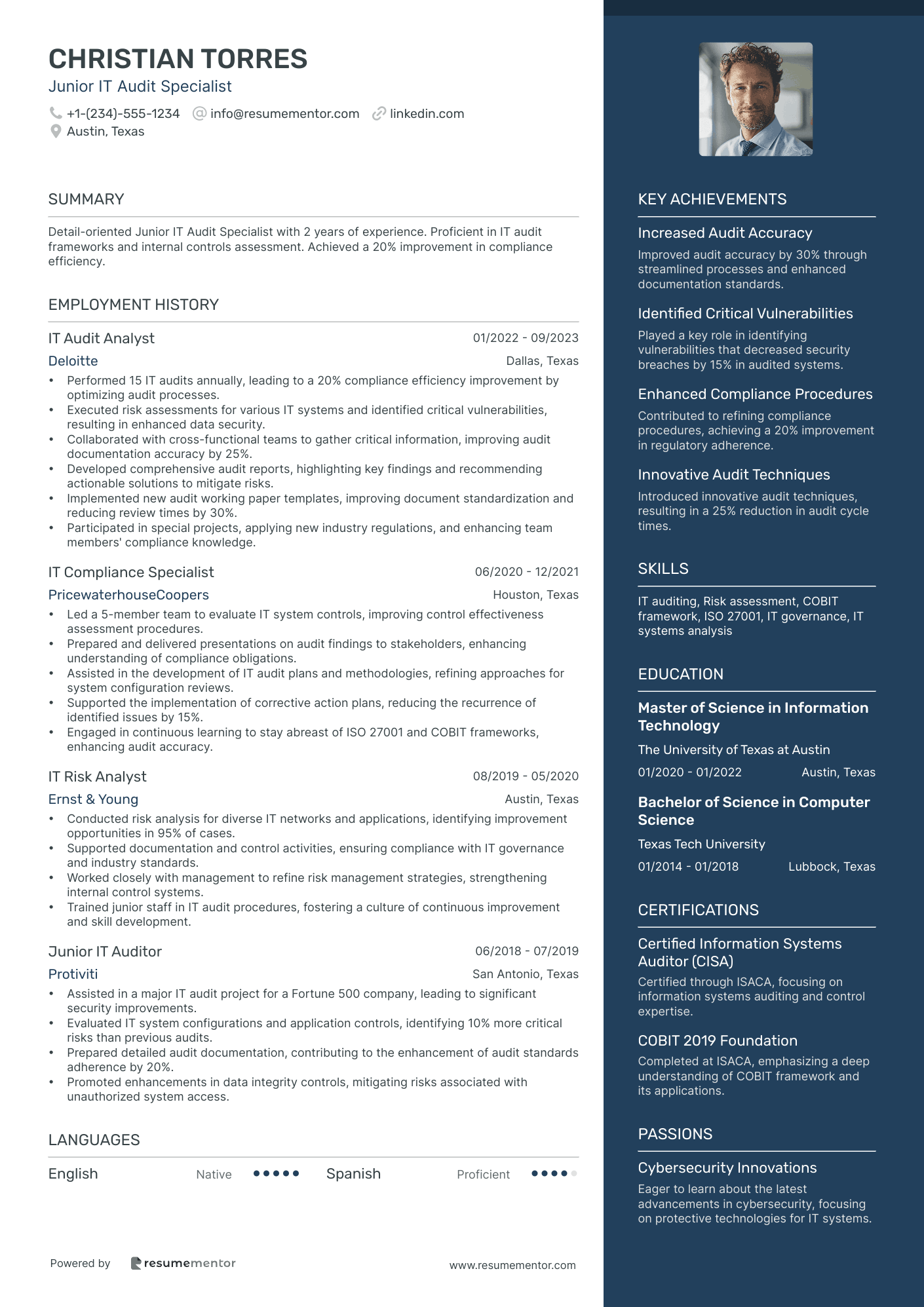 Junior IT Audit Specialist