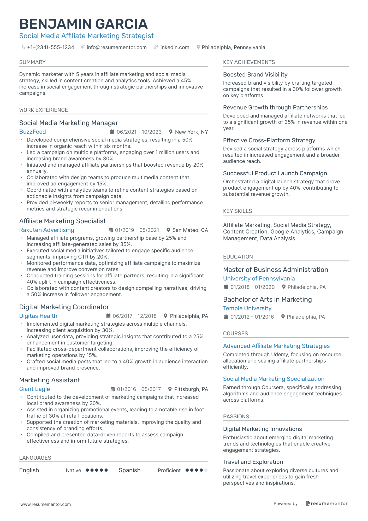 Social Media Affiliate Marketing Strategist