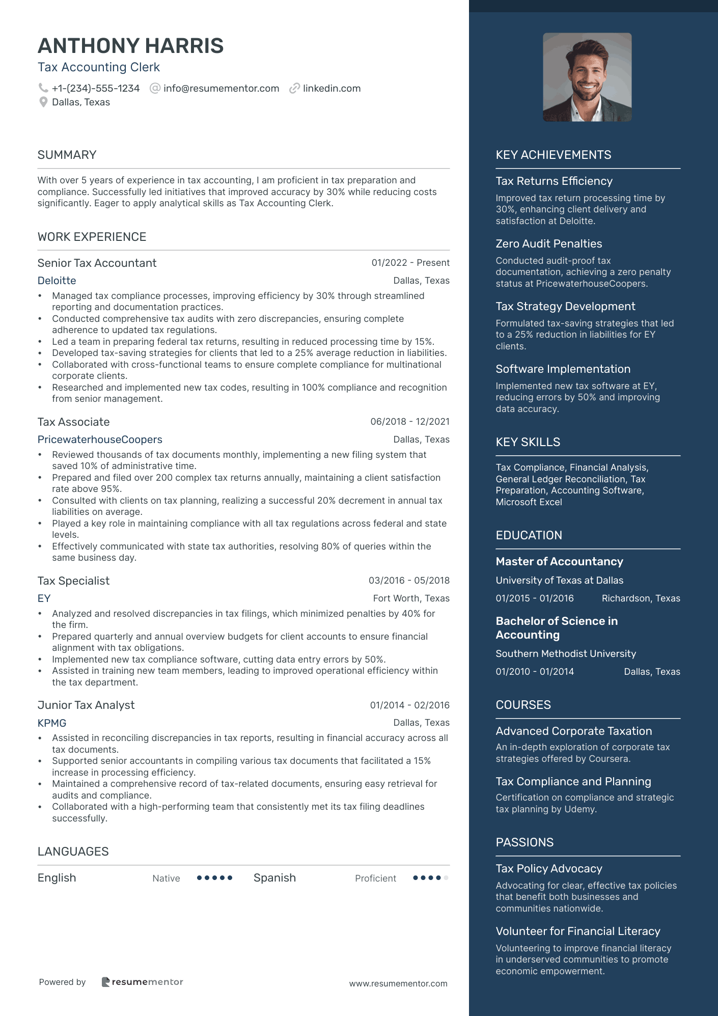 Tax Accounting Clerk