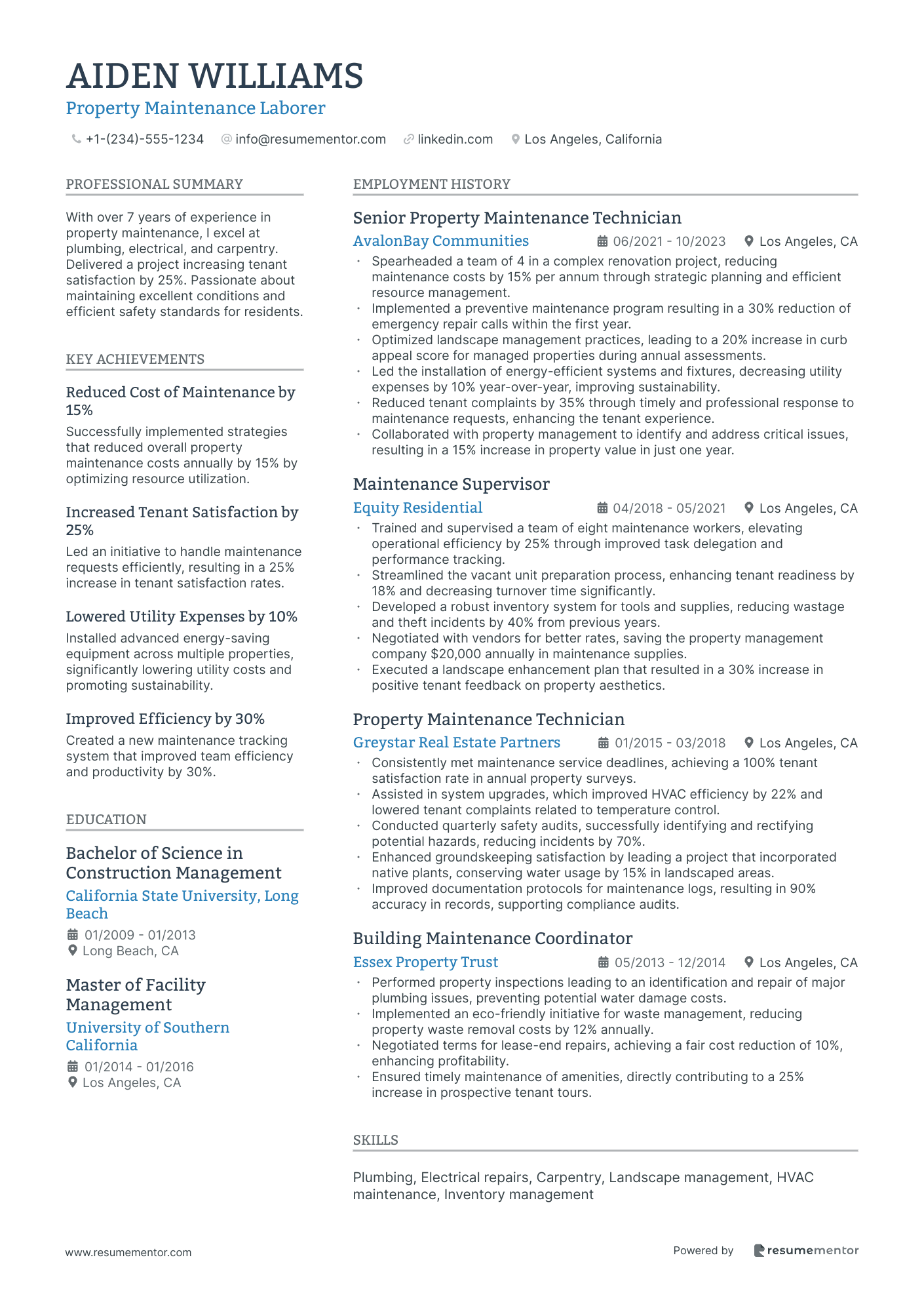 Property Maintenance Laborer