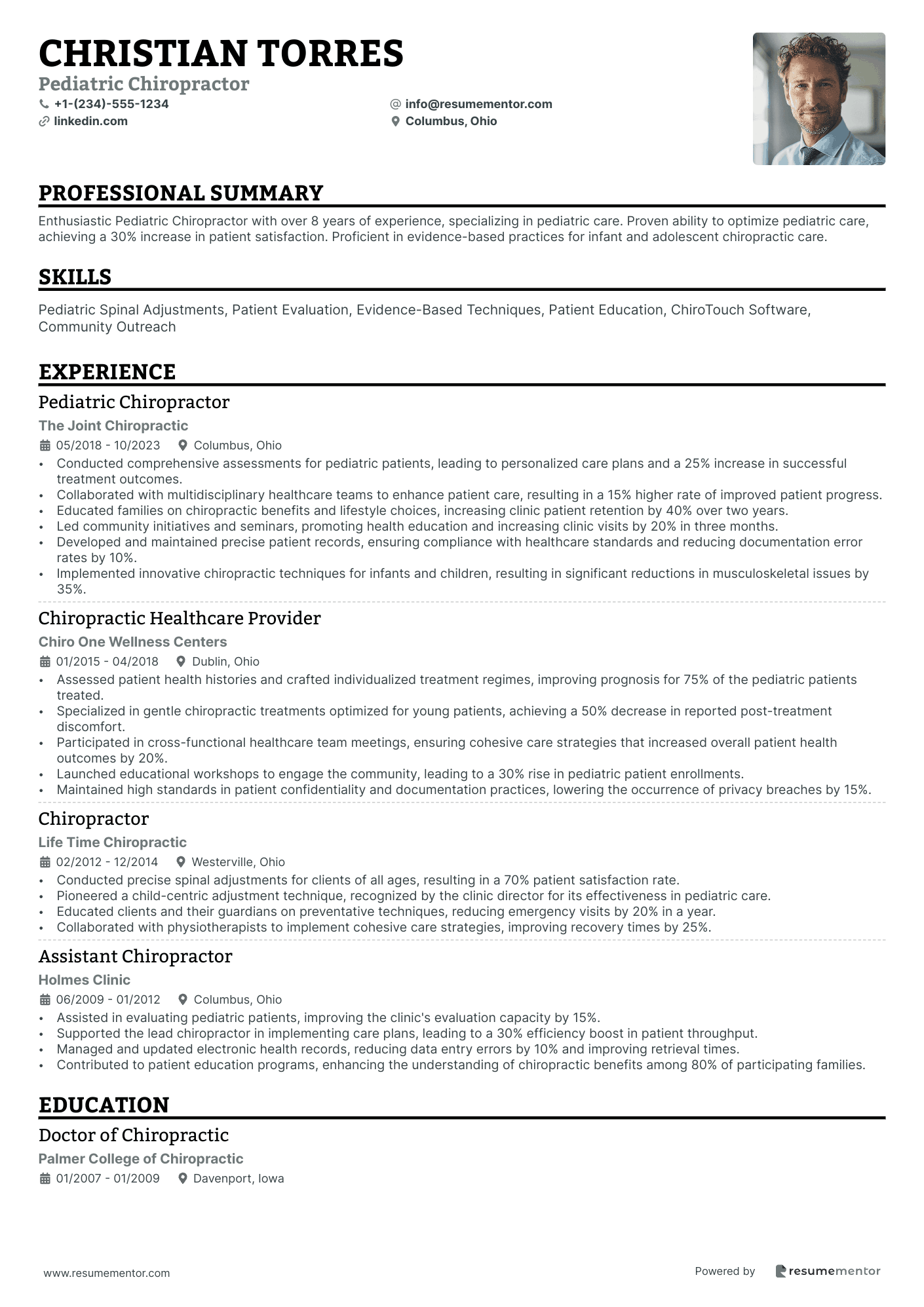 Pediatric Chiropractor