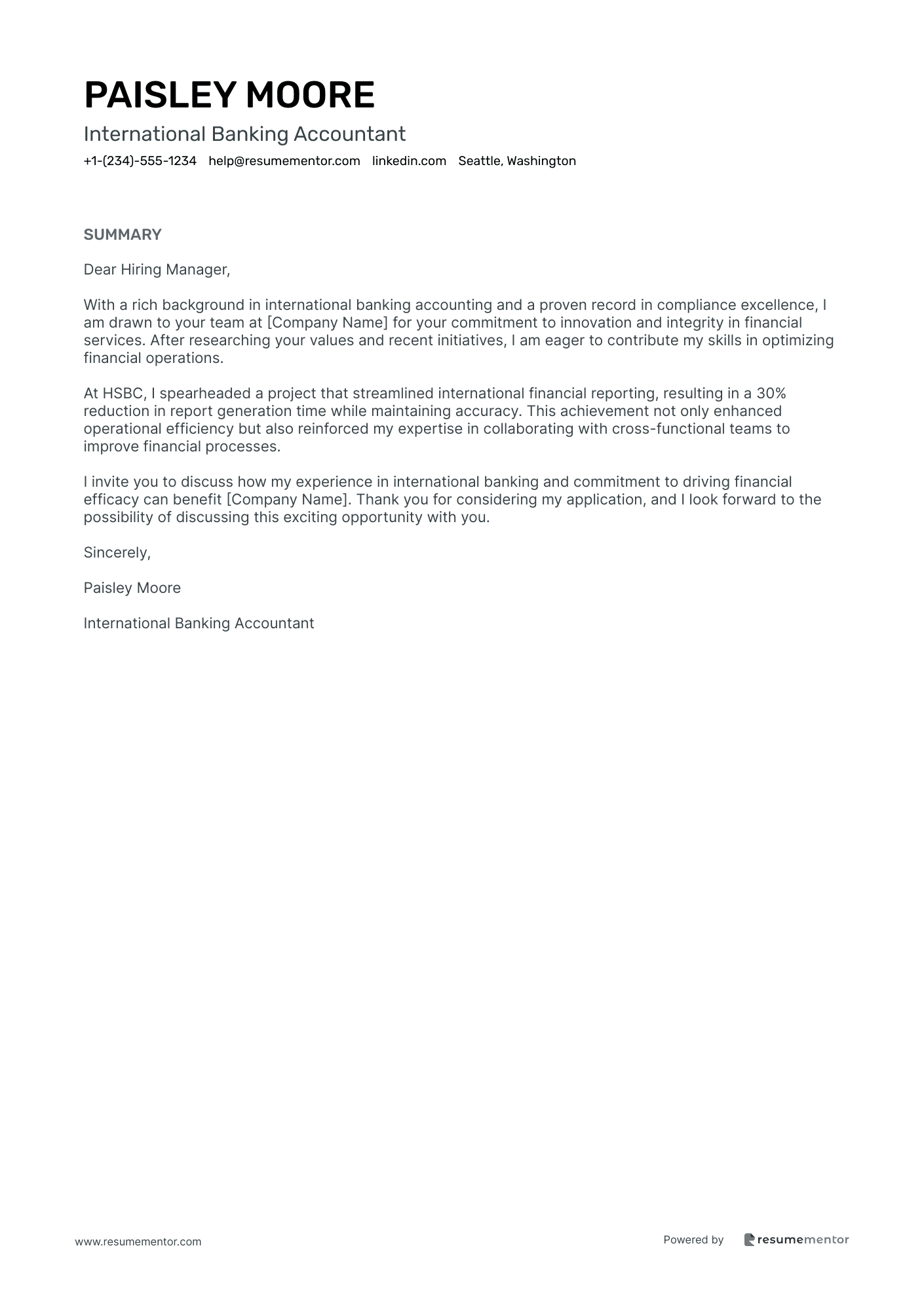 International Banking Accountant