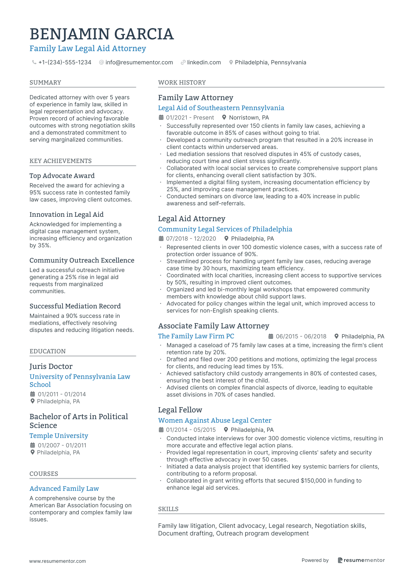 Family Law Legal Aid Attorney