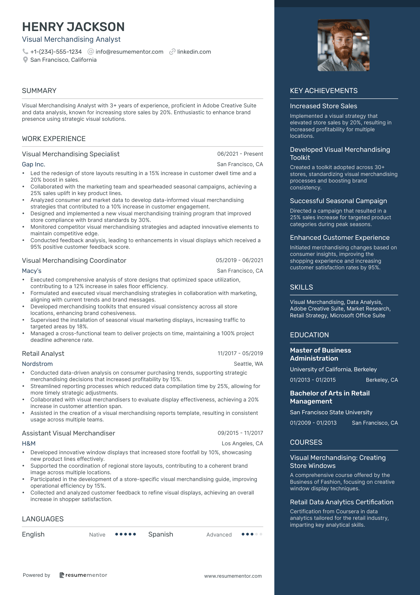 Visual Merchandising Analyst