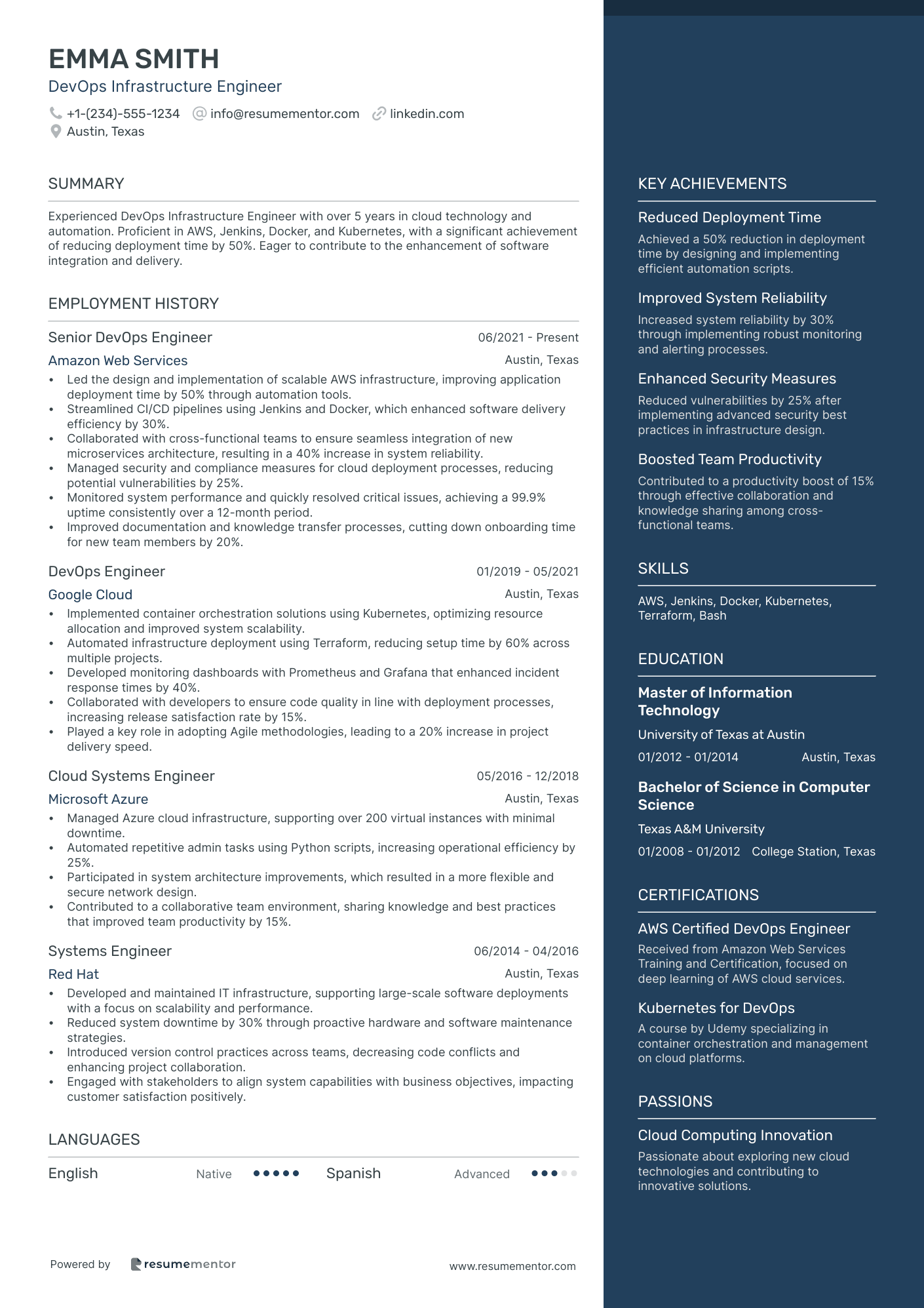 DevOps Infrastructure Engineer