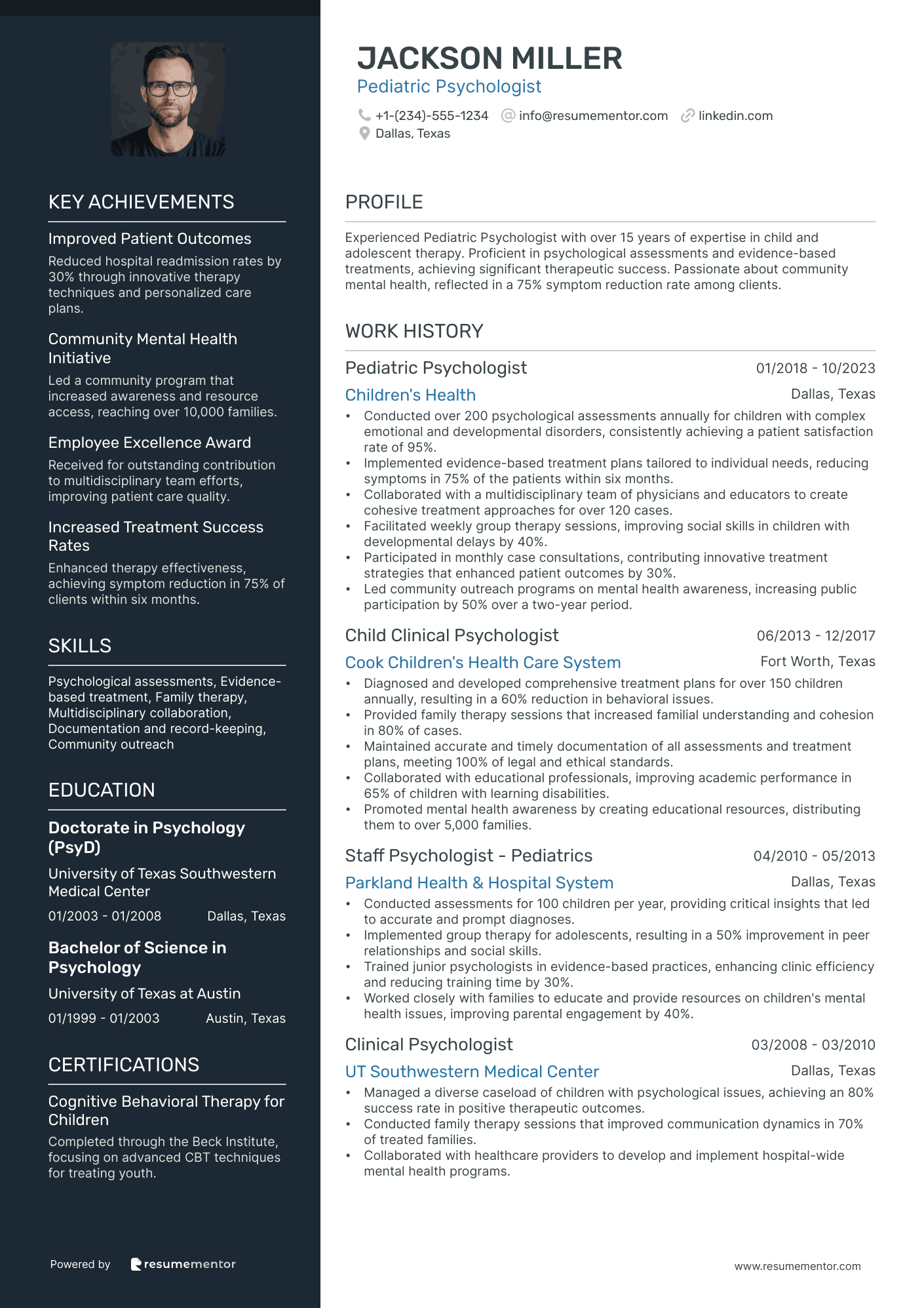 Pediatric Psychologist