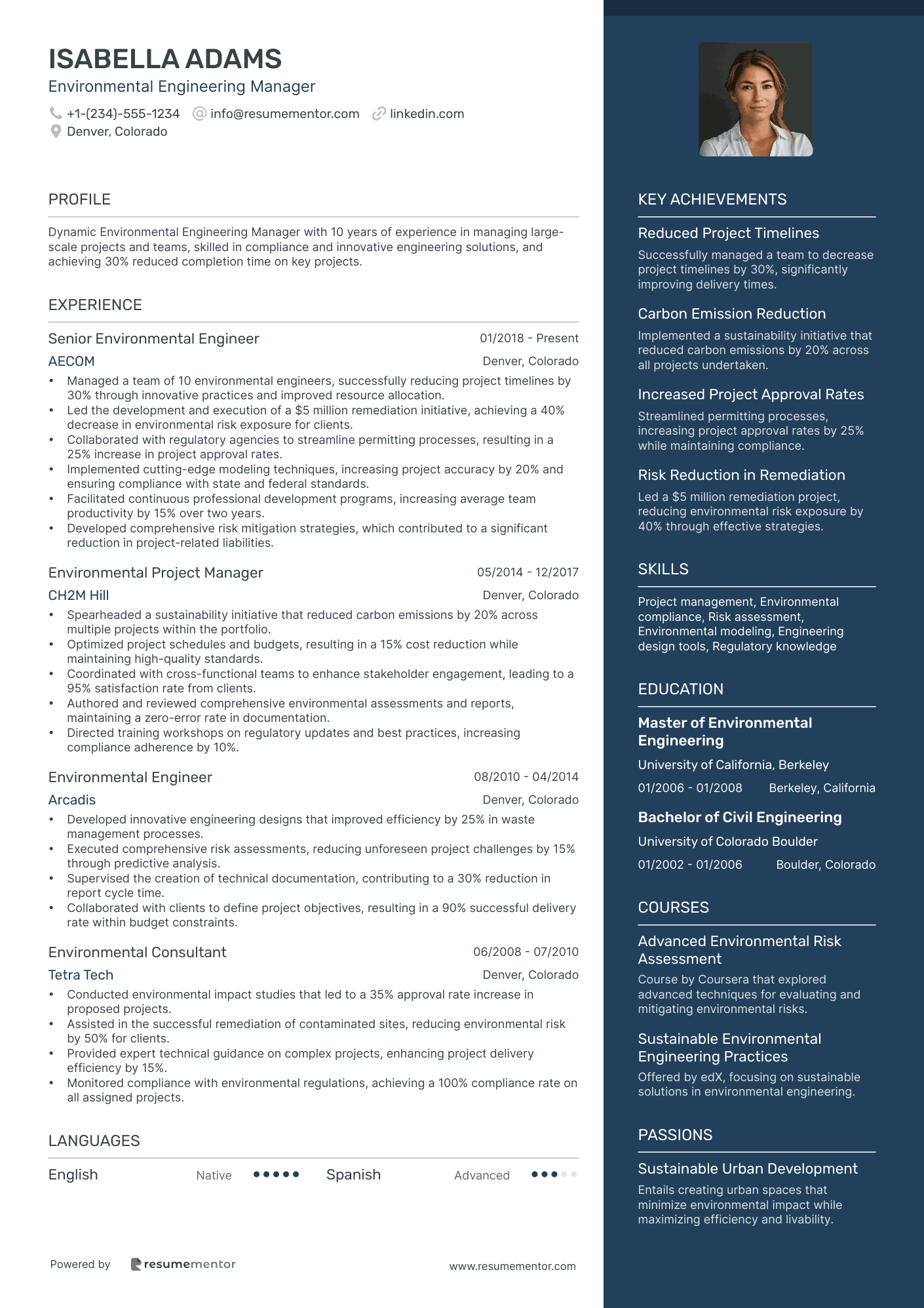 Environmental Engineering Manager