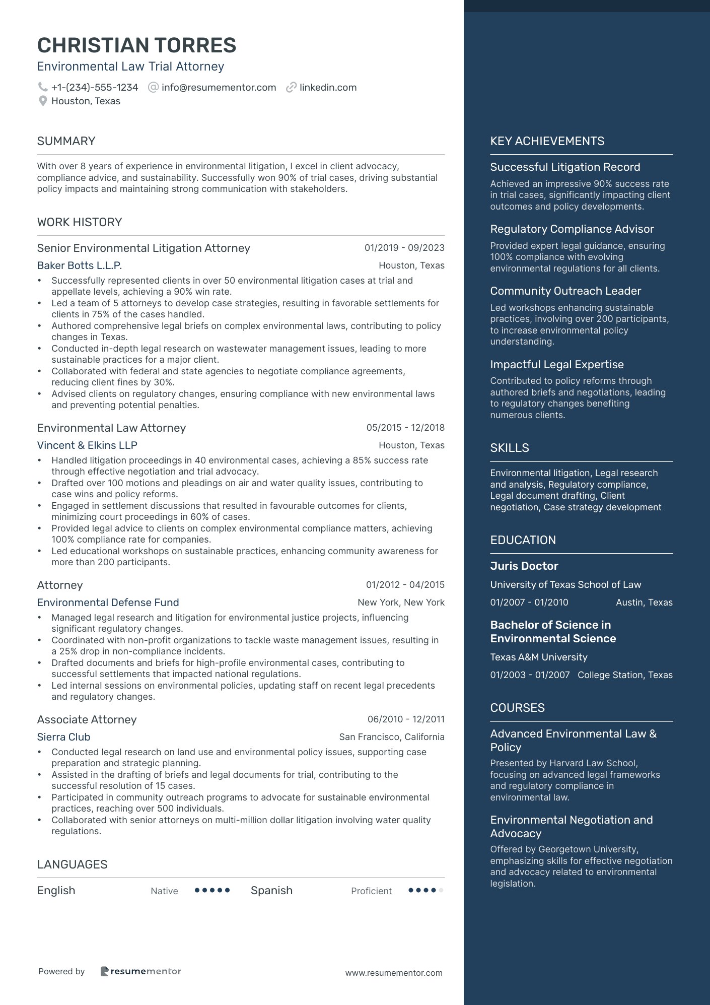 Environmental Law Trial Attorney