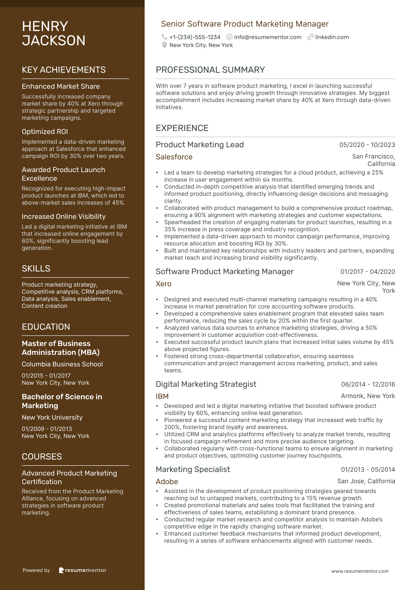 Senior Software Product Marketing Manager