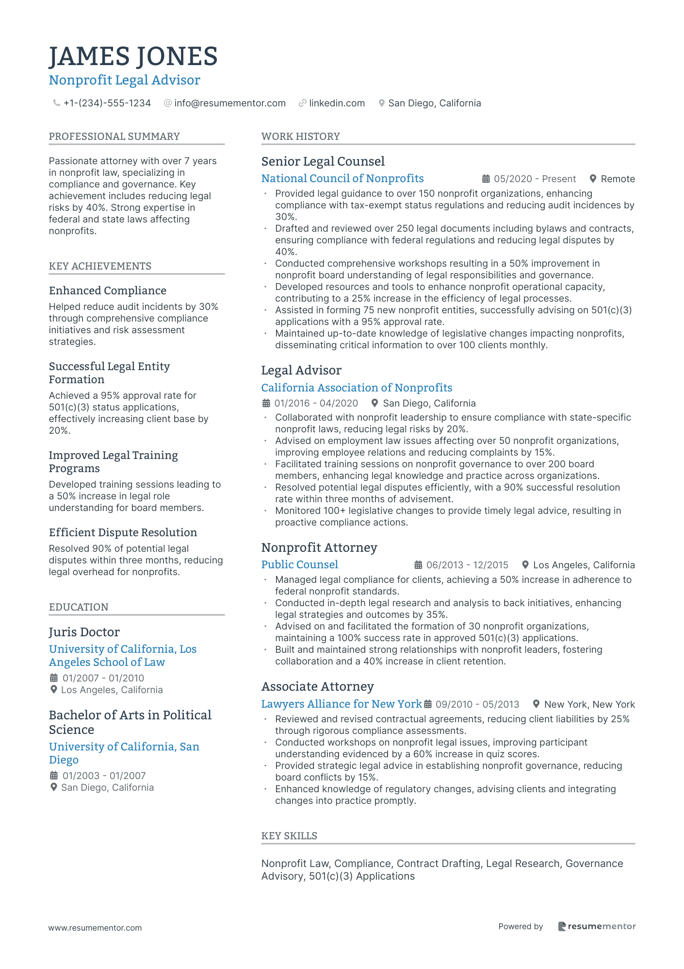 Nonprofit Legal Advisor