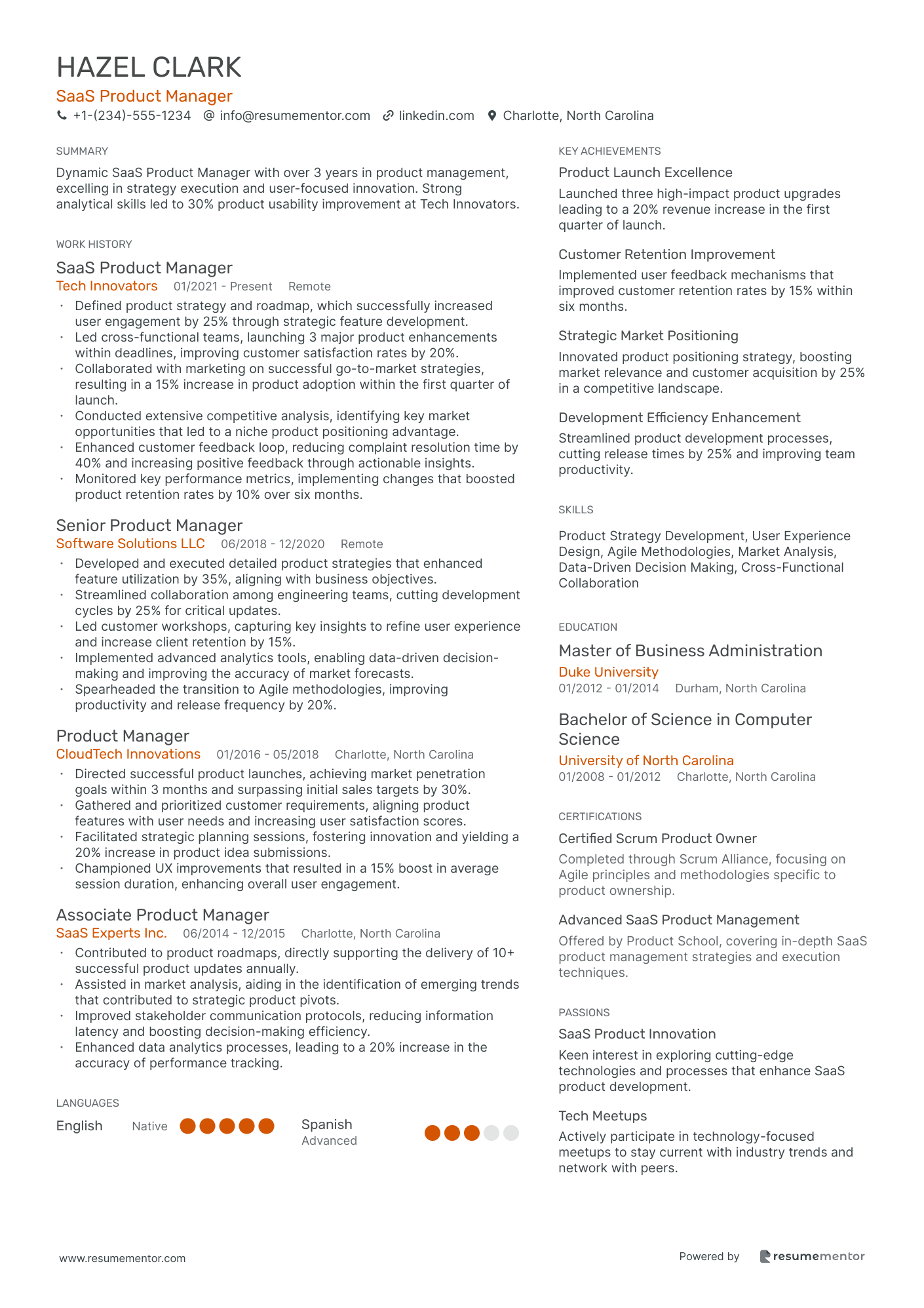 SaaS Product Manager