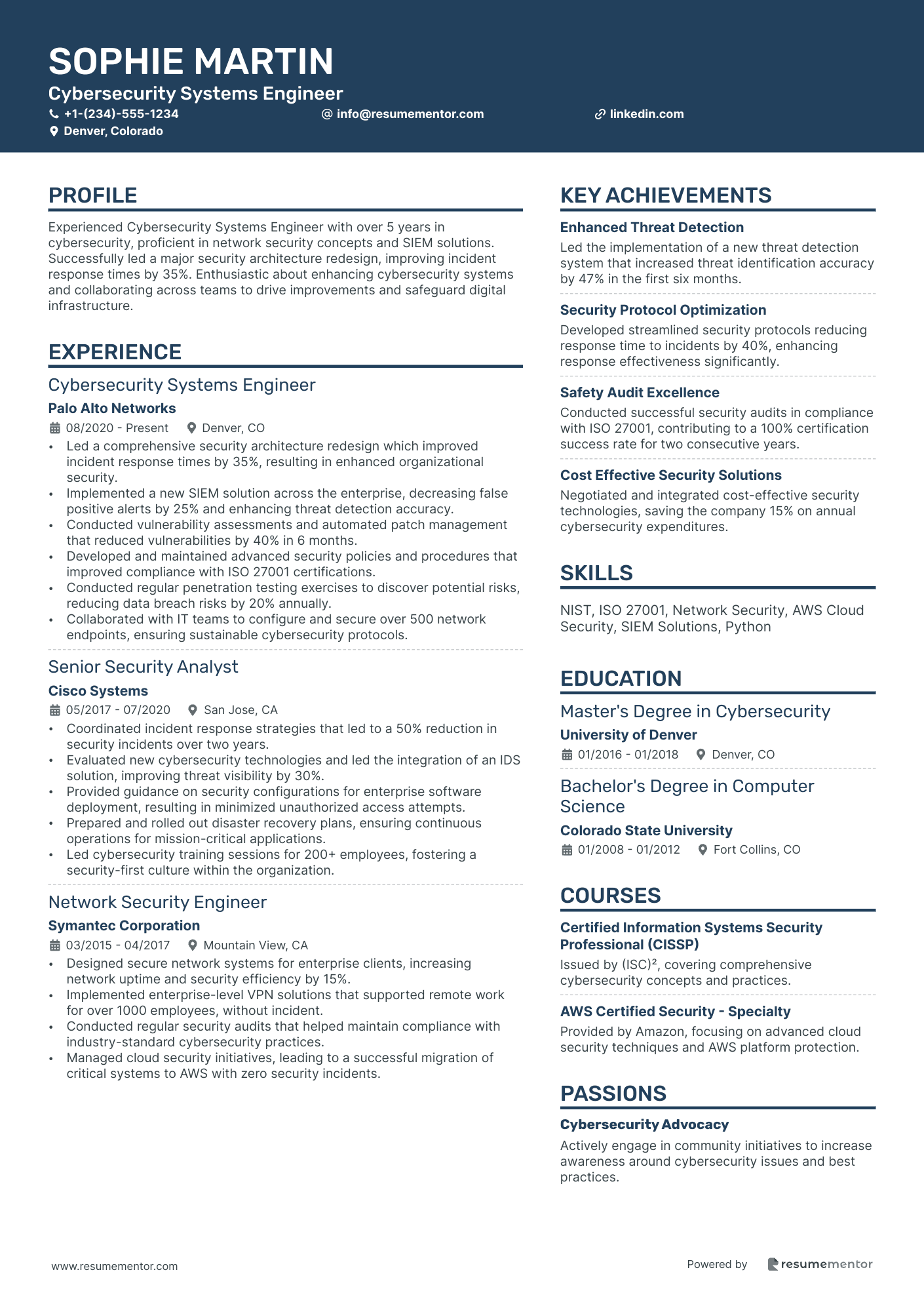 Cybersecurity Systems Engineer
