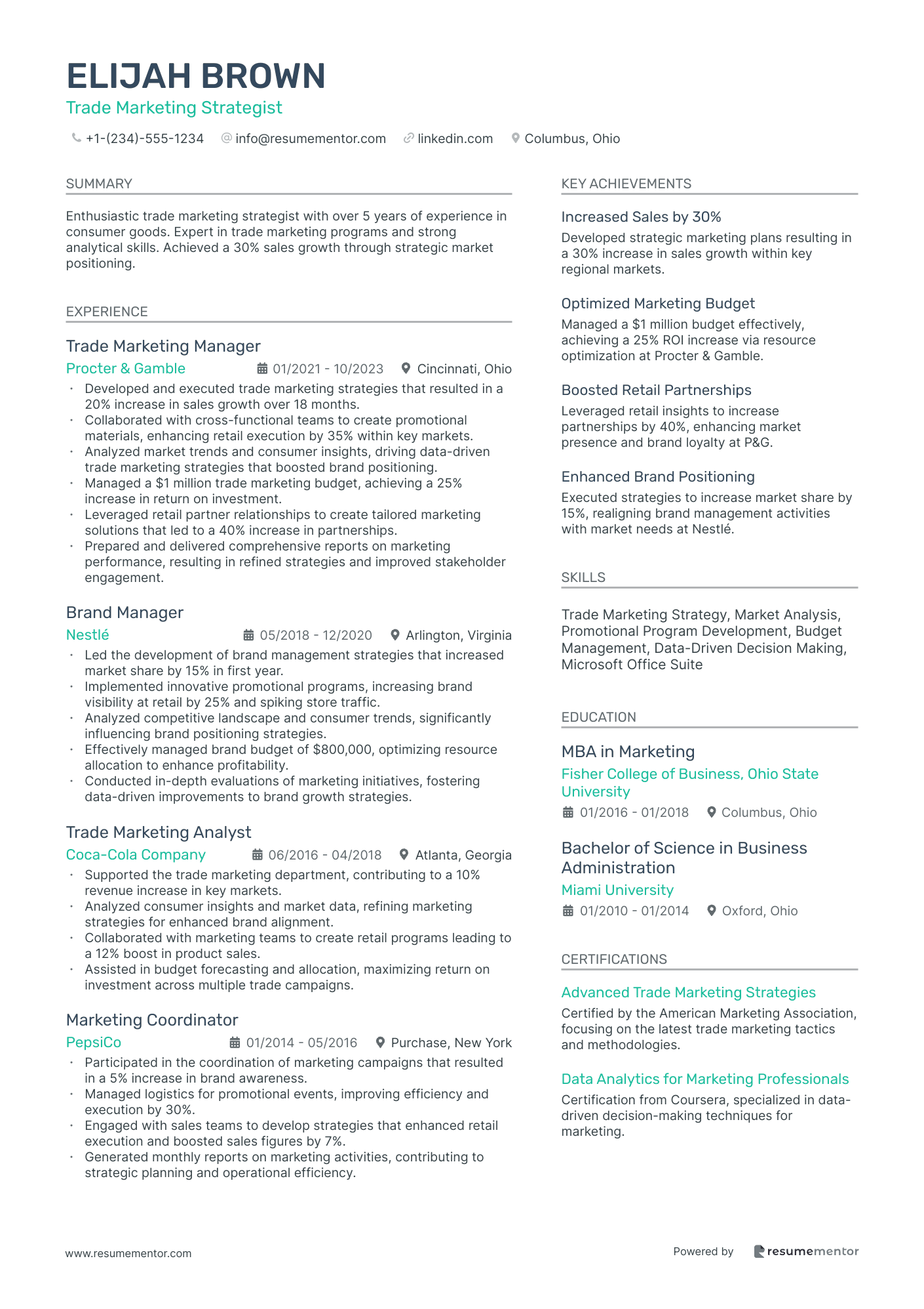 Trade Marketing Strategist