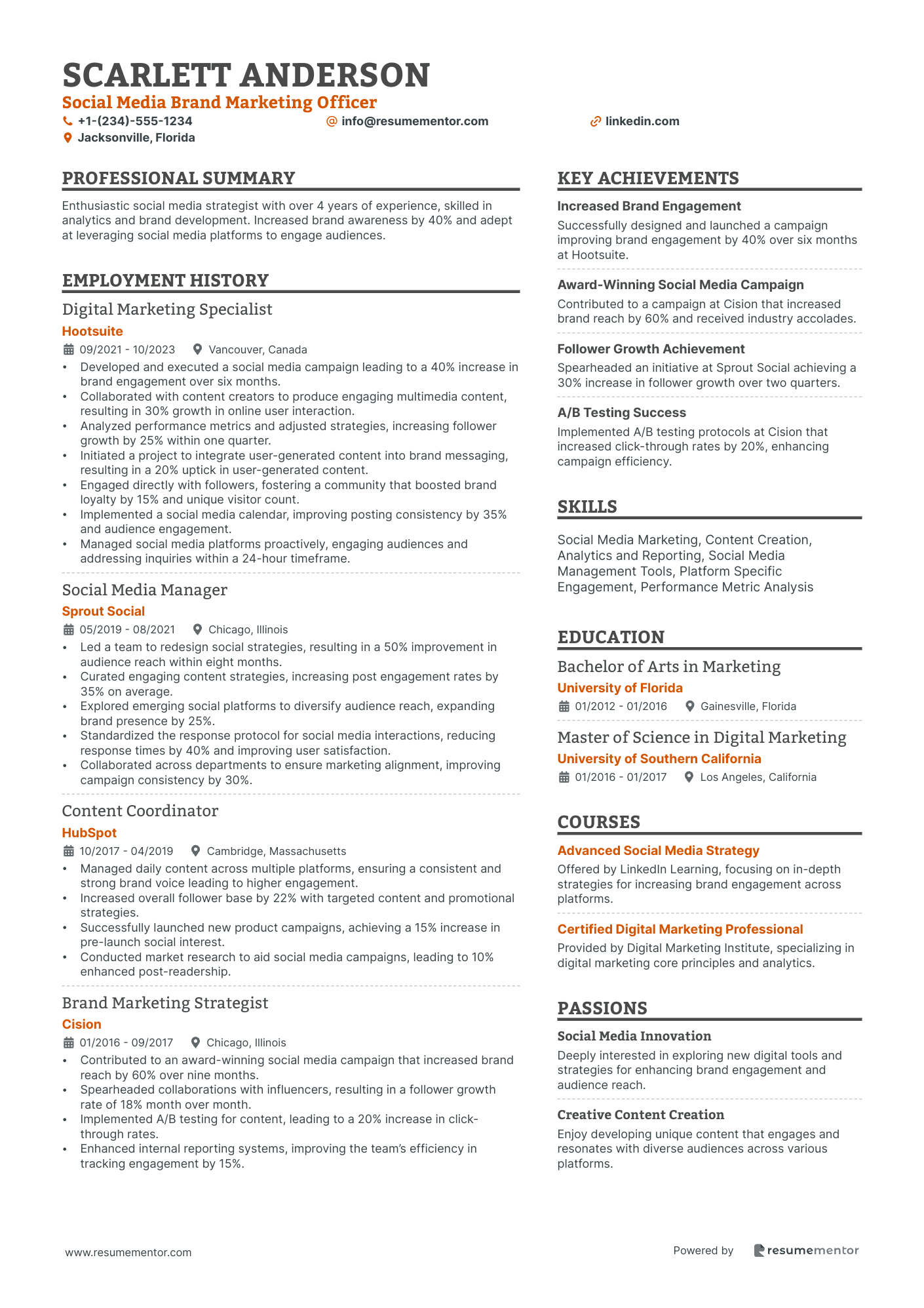 Social Media Brand Marketing Officer