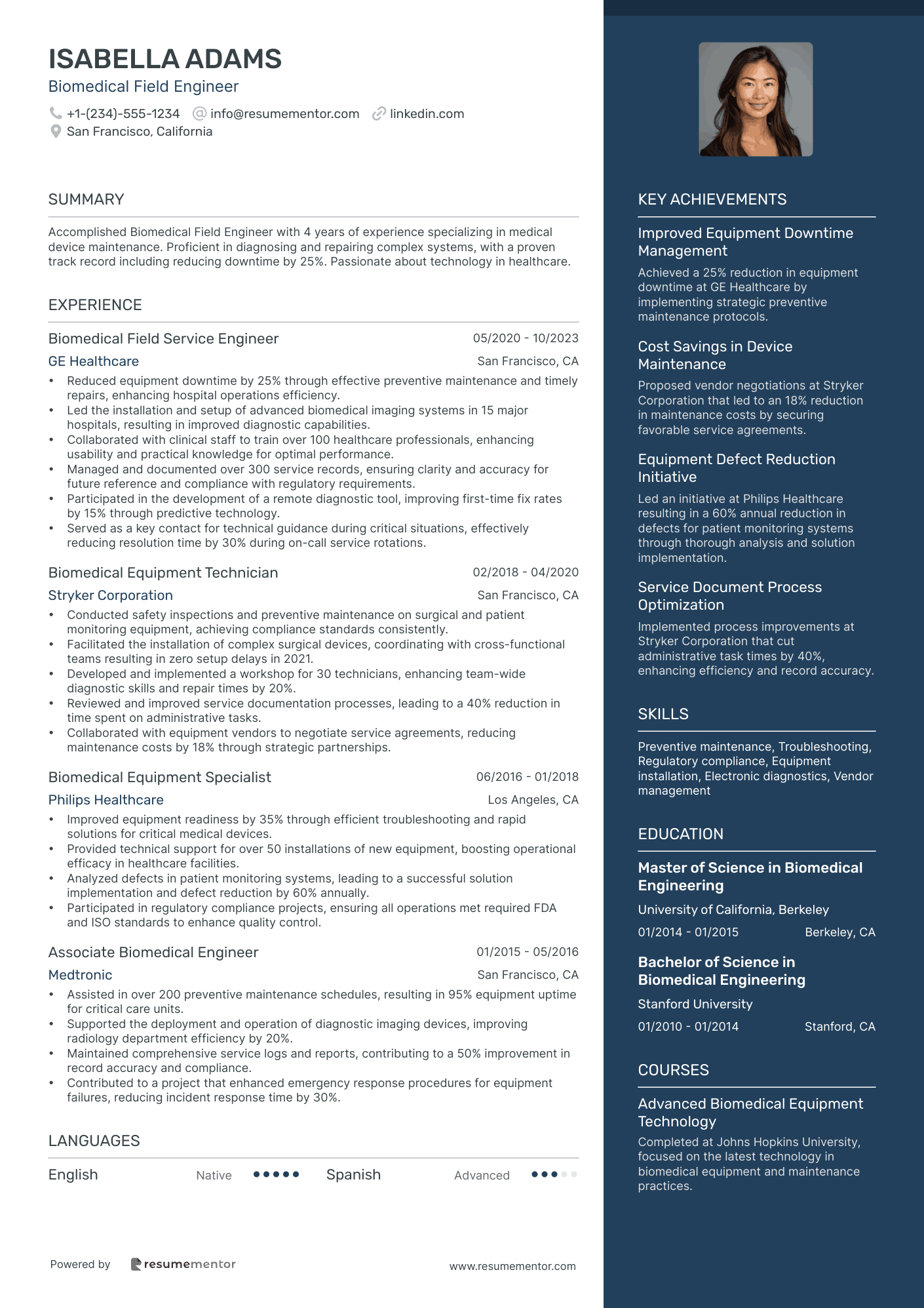Biomedical Field Engineer