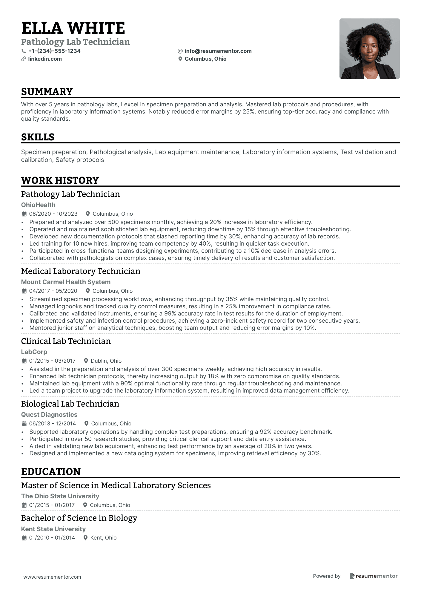 Pathology Lab Technician